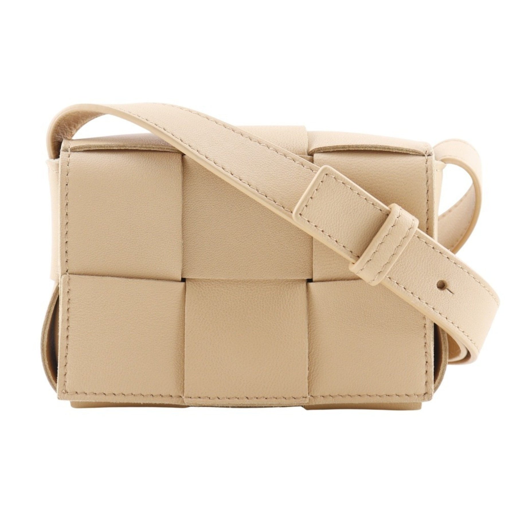 BOTTEGA VENETA Candy Cassette Shoulder Bag Intrecciato Lambskin Type Unisex