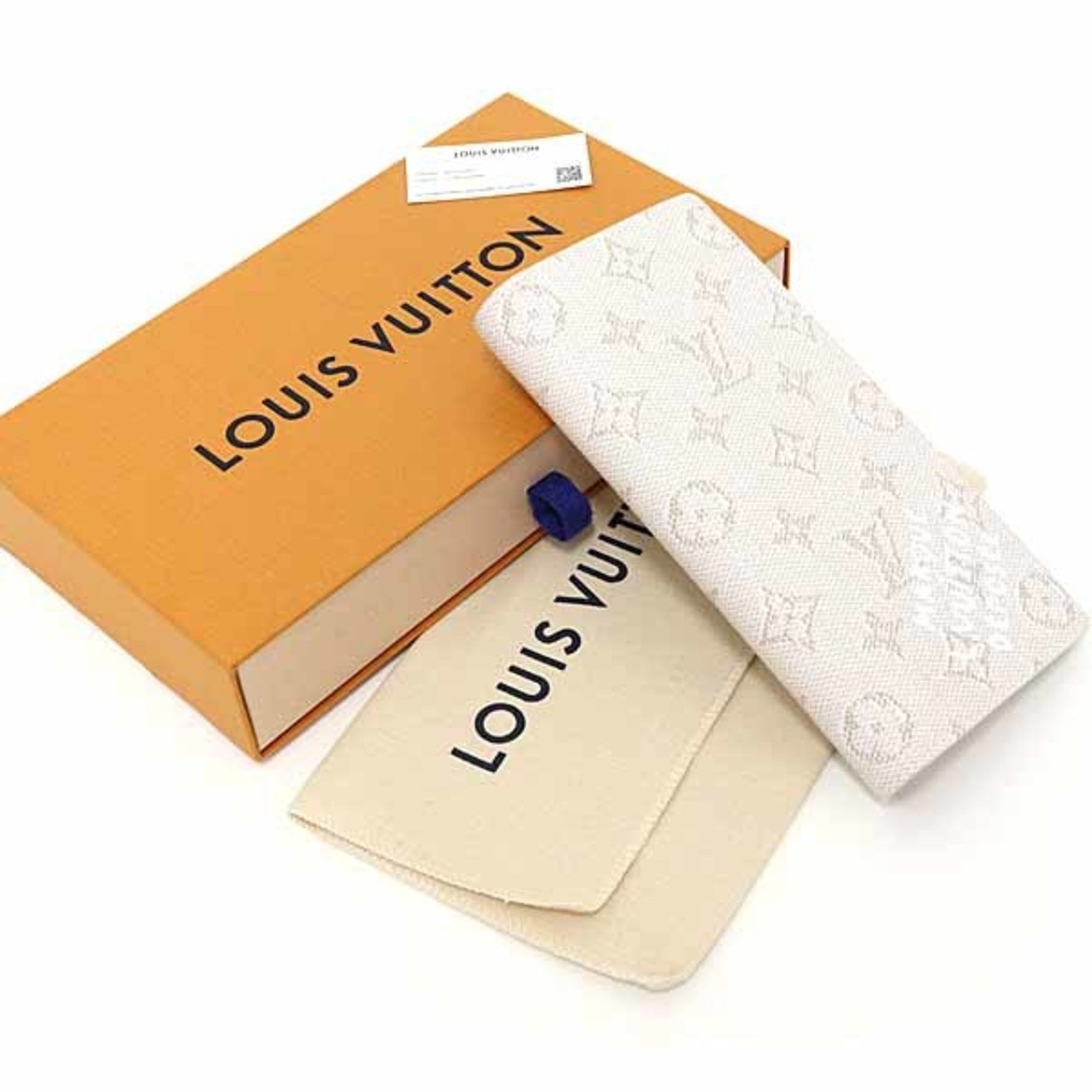 Louis Vuitton Portefeuille Brazza Bi-fold Long Wallet in Monogram Heritage Canvas, Unused