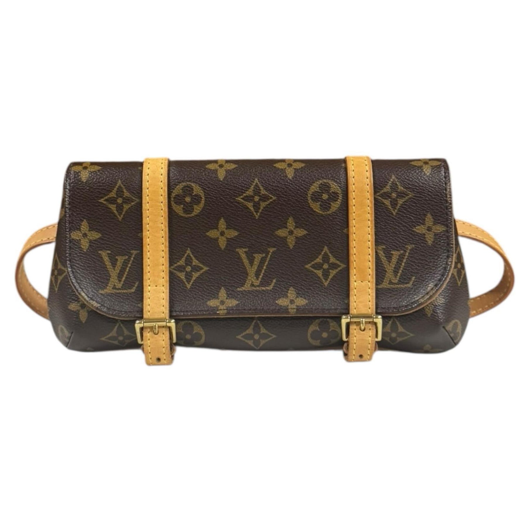 Louis Vuitton Pochette Marel Monogram Waist Bag, Brown