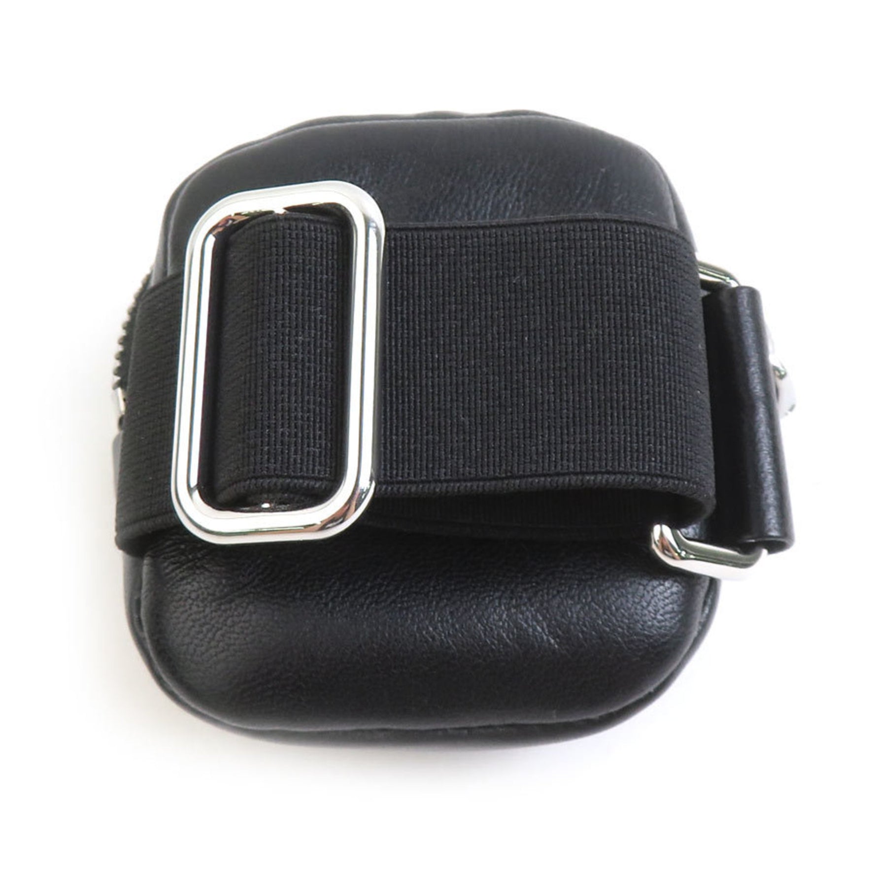 Prada Pouch Arm Bag Leather and Rubber