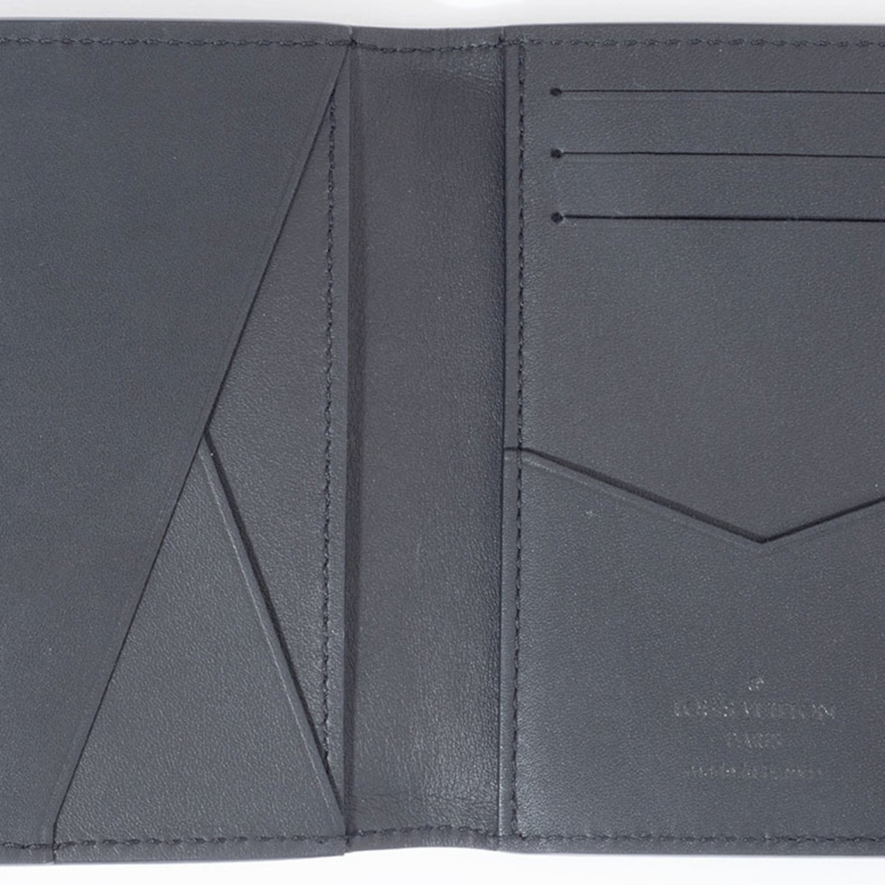 Louis Vuitton Organizer de Poche Card Case Business Holder Black M69979 Men's LV Aerogram LOUIS VUITTON