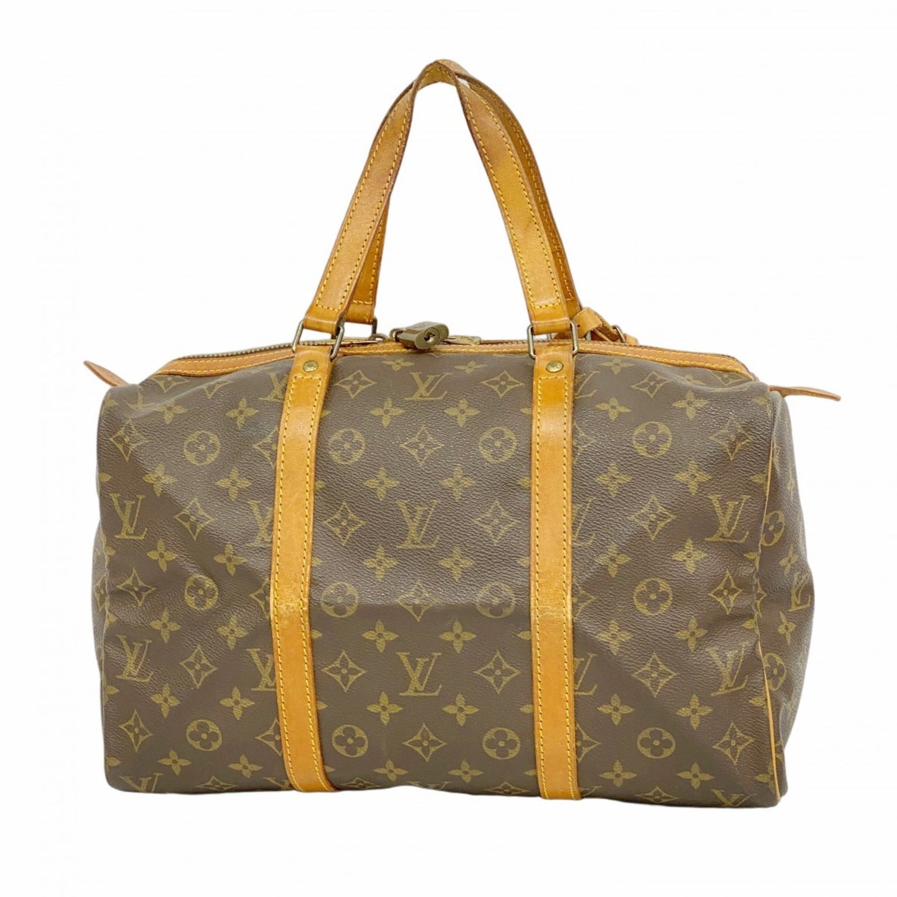 Louis Vuitton Monogram Sax Souple 35 Boston Bag Men's/Women's