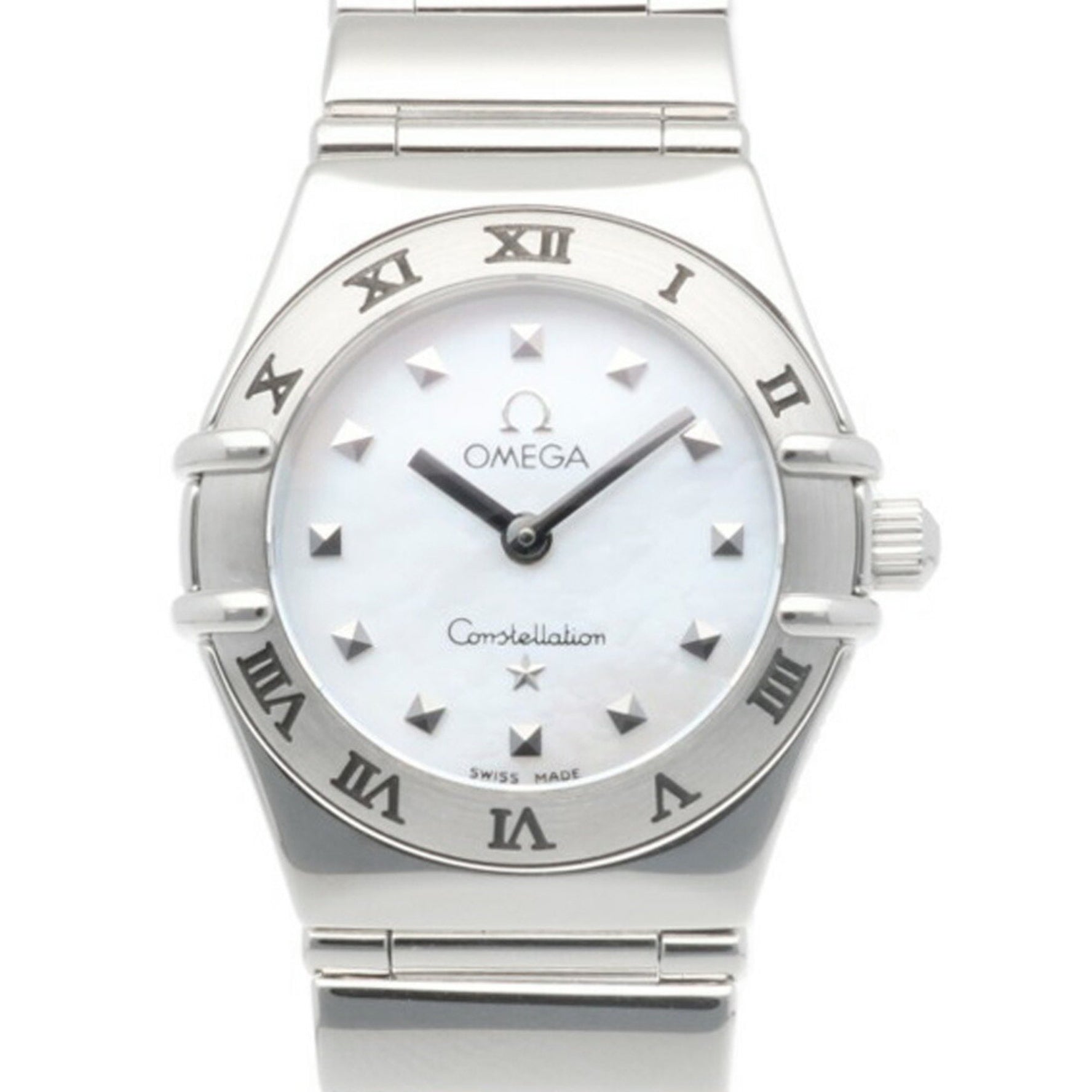 Omega Constellation My Choice Watch, Stainless Steel Quartz, Women's, Shell Dial