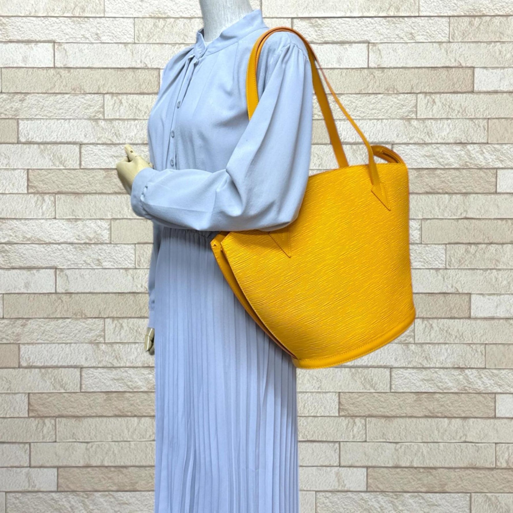 Louis Vuitton Saint Jacques Epi Leather Shoulder Bag, LOUIS VUITTON