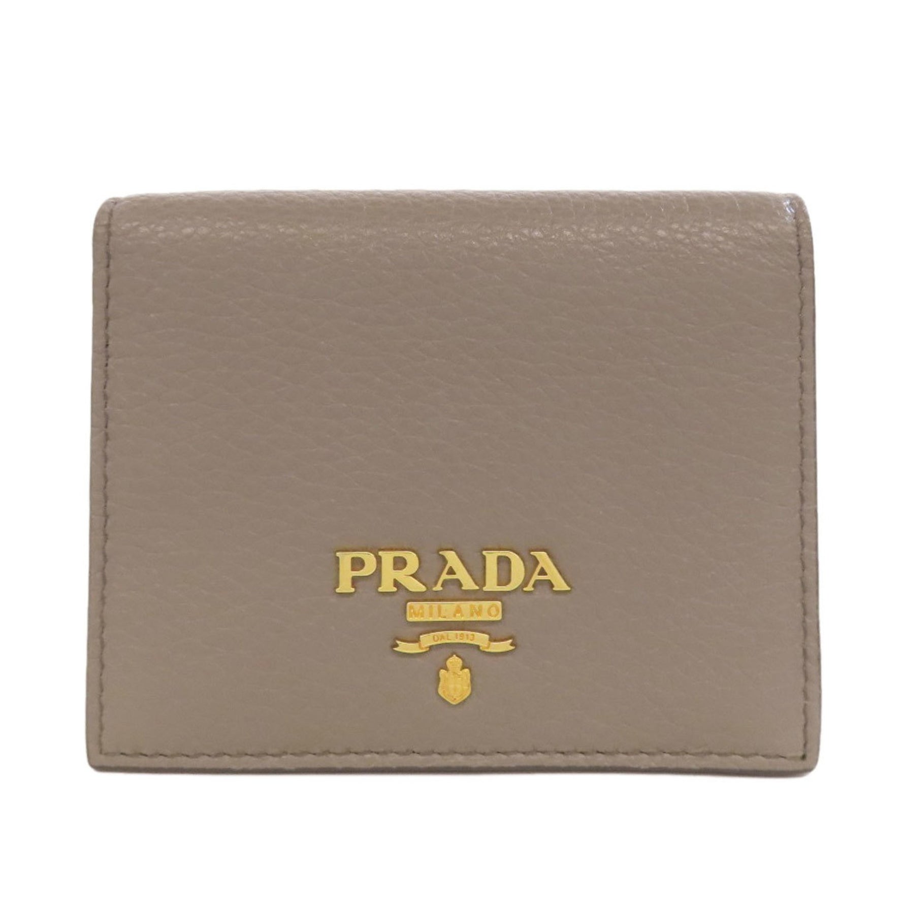 PRADA Leather Bifold Wallet
