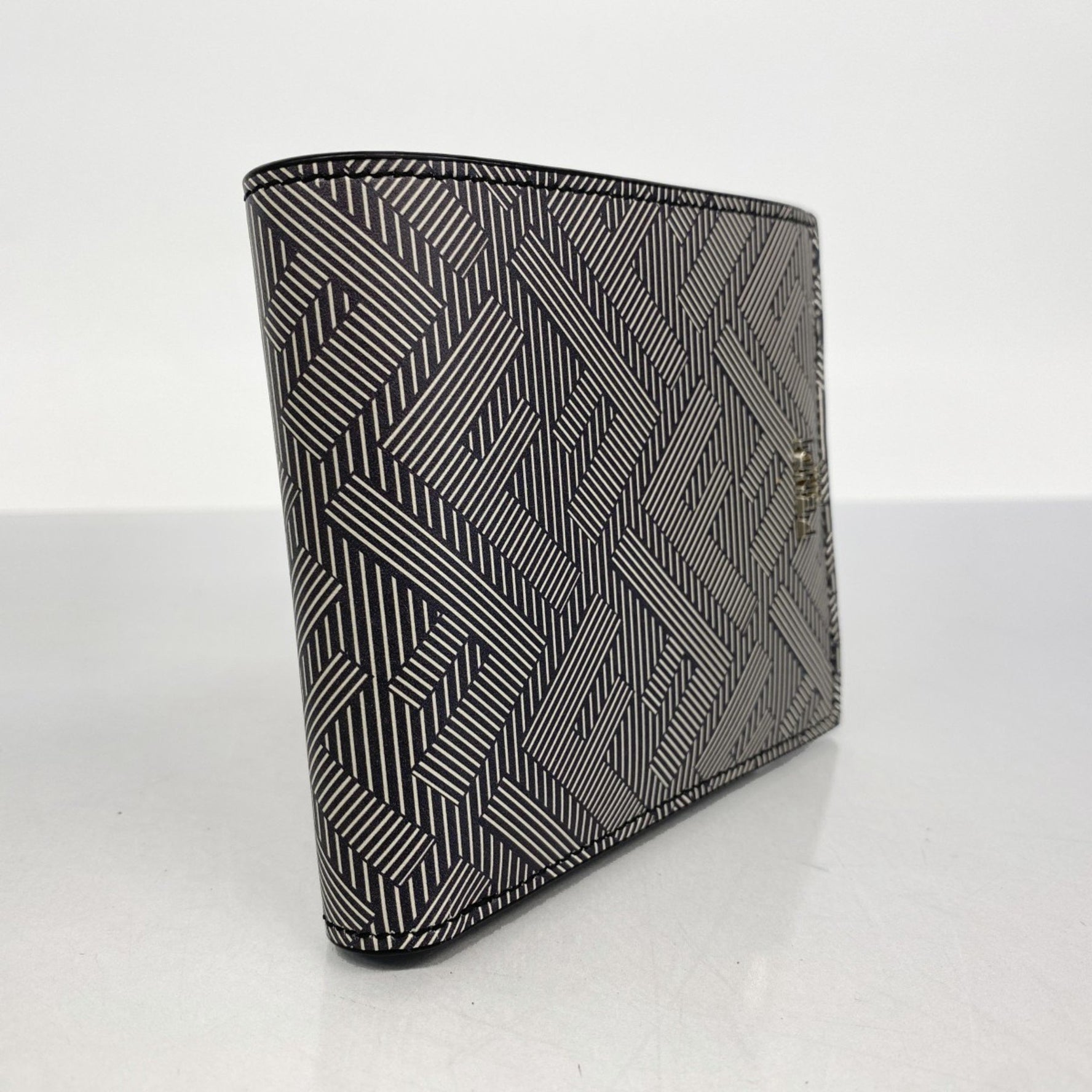 Fendi billfold in grey and white