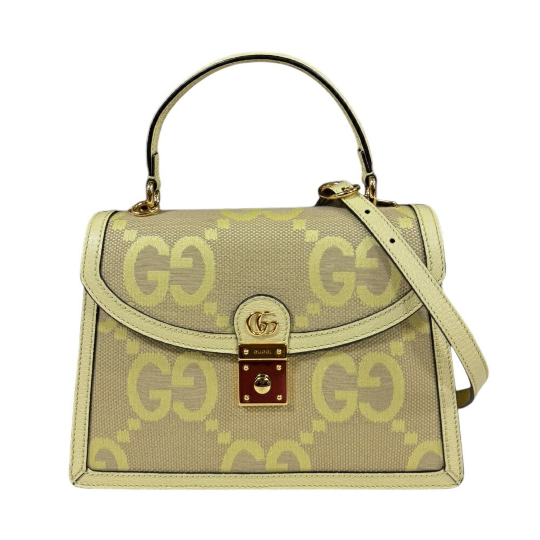 Gucci Jumbo GG Shoulder Bag Canvas