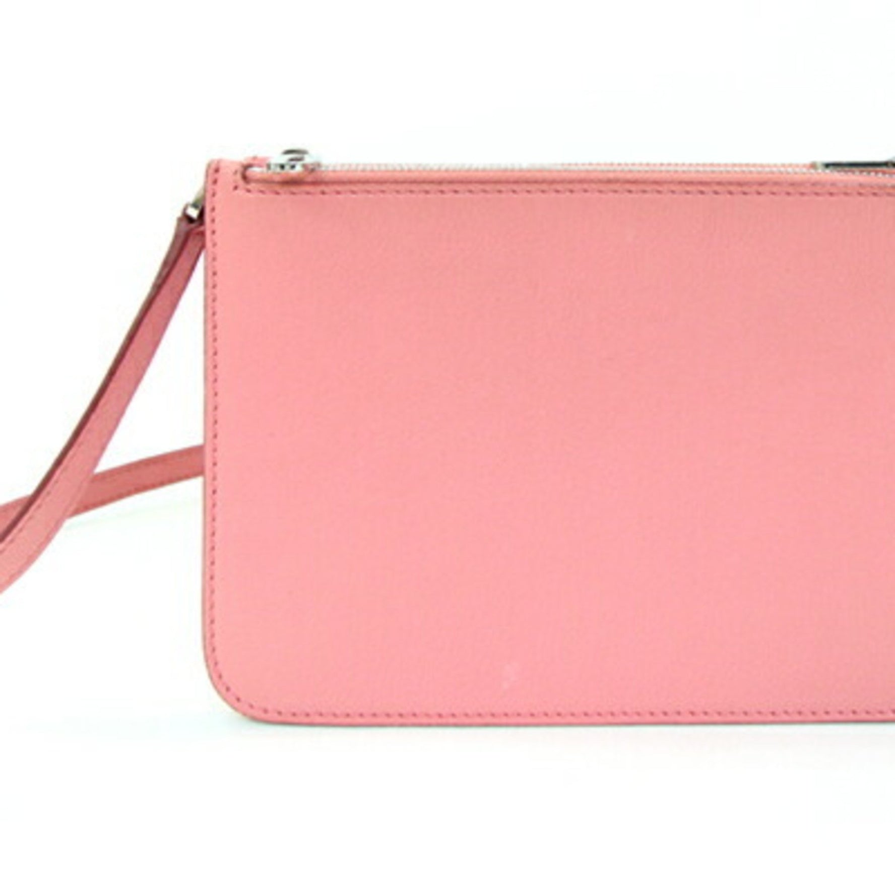 Burberry Shoulder Bag Pink Leather Pochette Women's BURBERRY