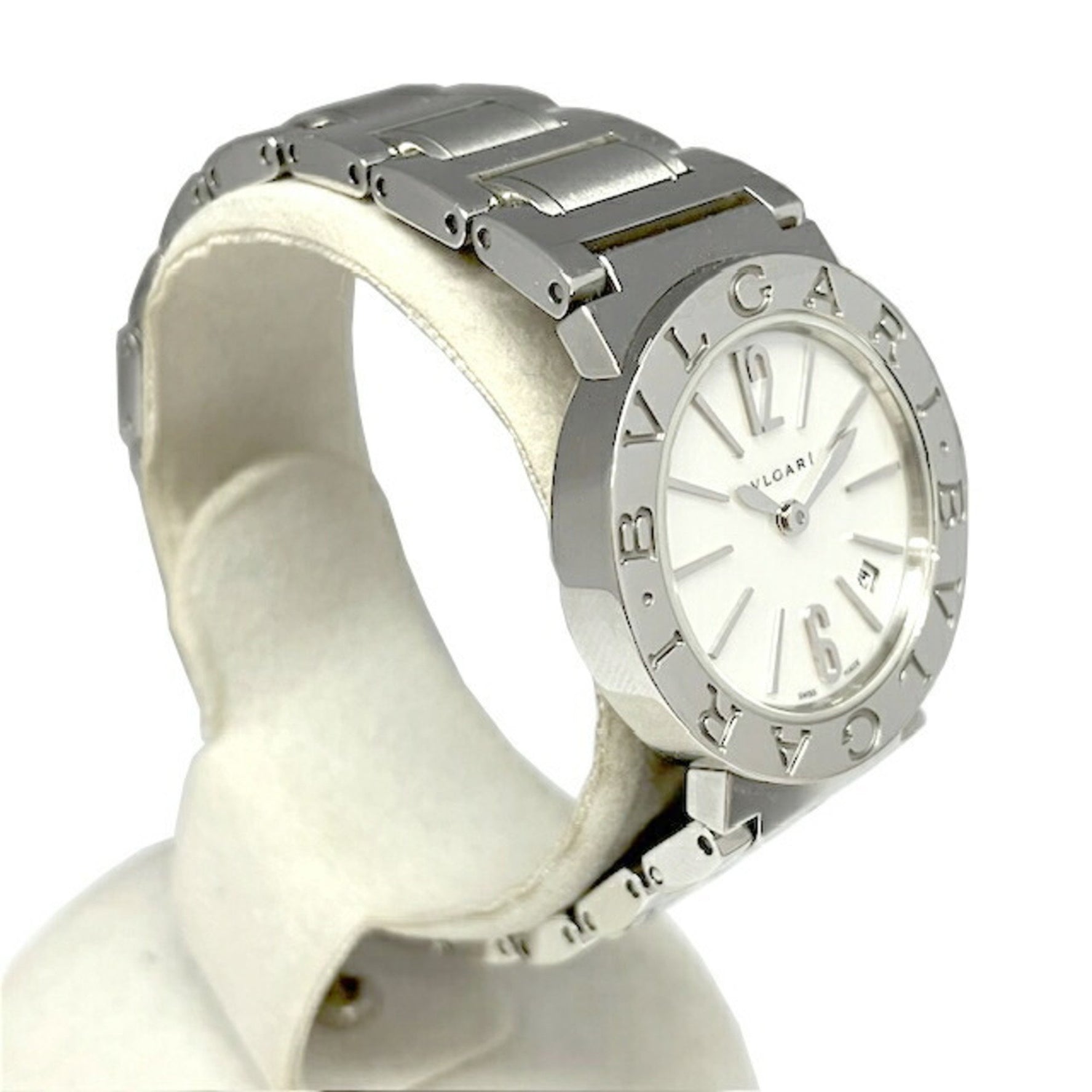 BVLGARI Bulgari BBL26S Quartz Watch SS Shell Dial Women's 26mm