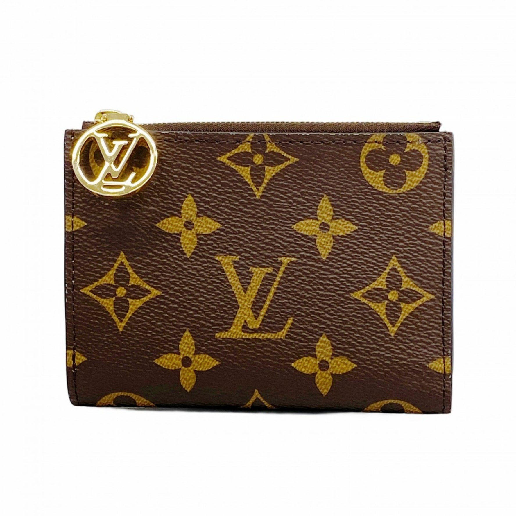 Louis Vuitton Monogram Portefeuille Lisa Wallet Brown Eugenie Pink