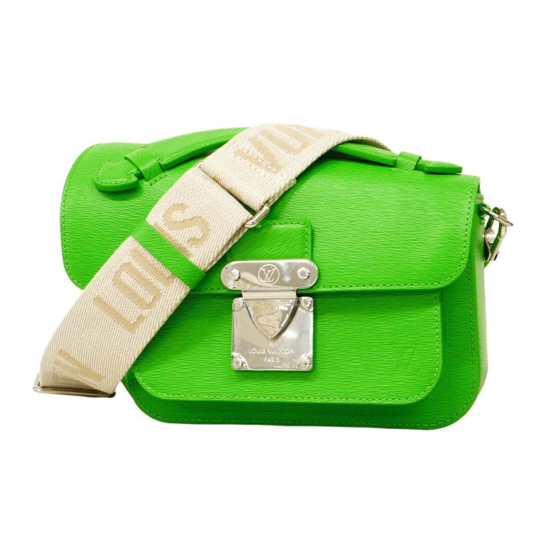 Louis Vuitton Epi Monsour Distorted Shoulder Bag M23173 Green Men's/Women's P1150650