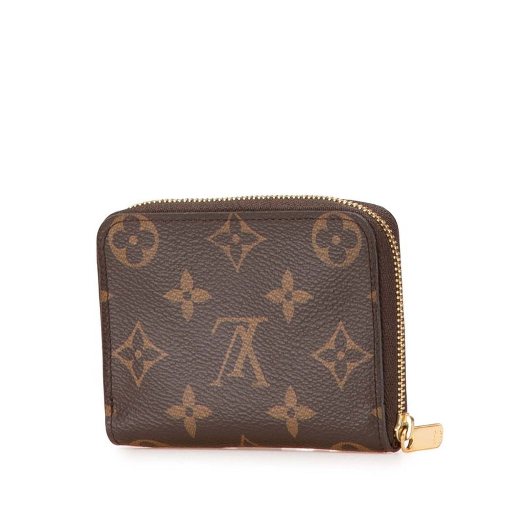 Louis Vuitton Monogram Zippy Coin Purse, Wallet/Coin Case/Business Card Case/Card Case Leather, LOUIS VUITTON