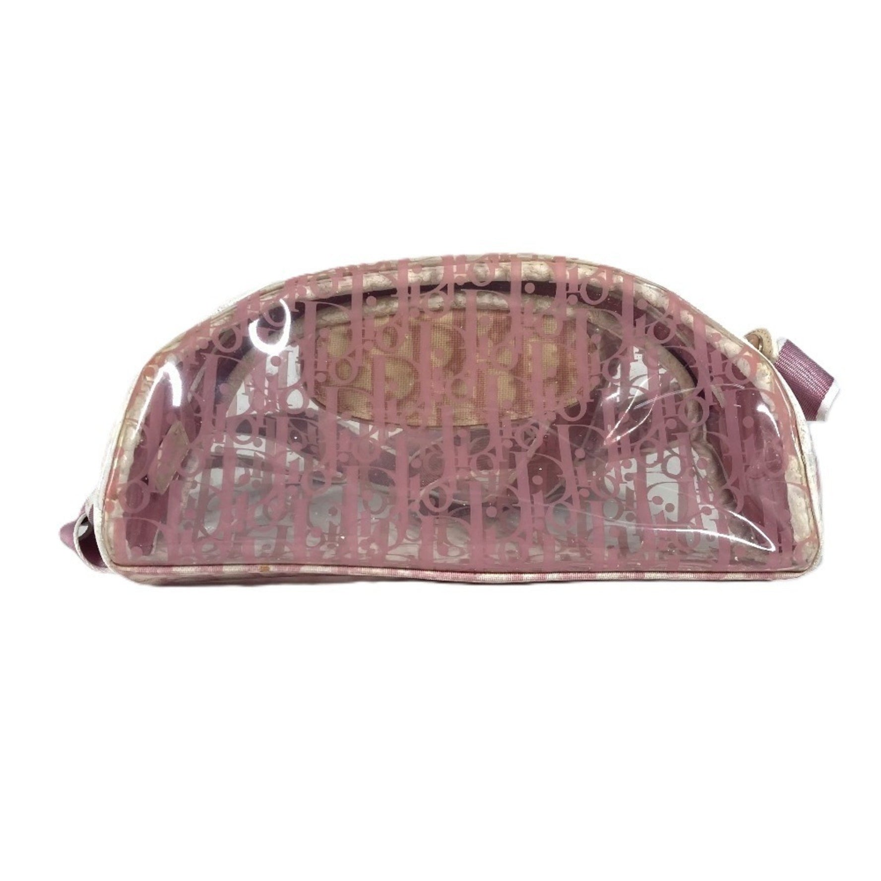 Christian Dior Dior Logo Trotter Crossbody Bag with Drawstring Pouch Shoulder Leather