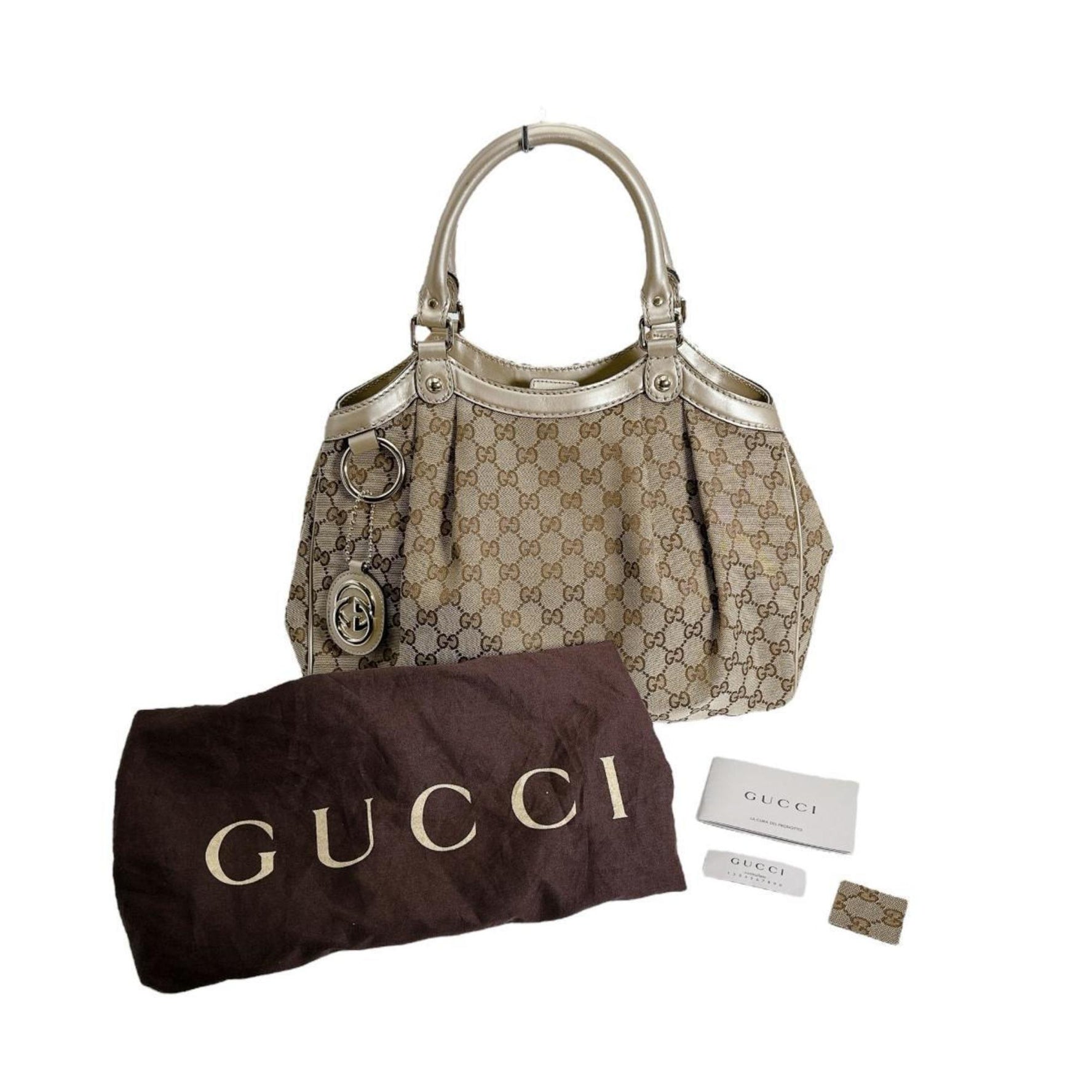 Gucci GG Canvas Sooki Tote Bag, Handbag