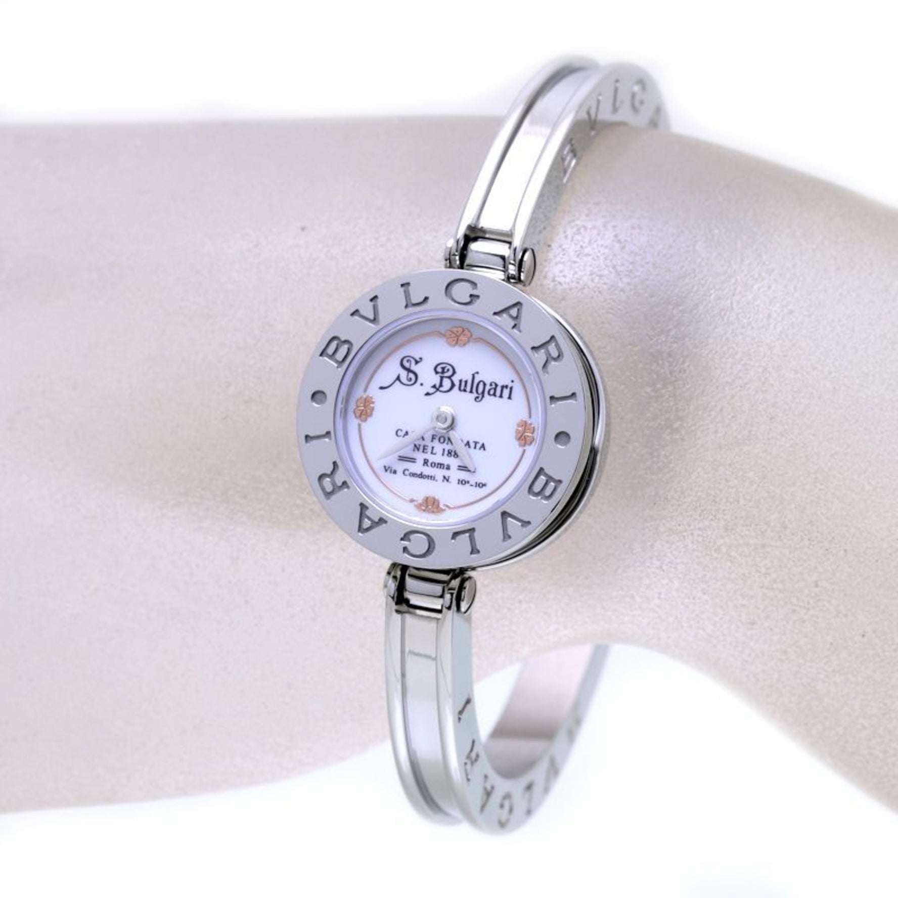 Bvlgari 125 Anniversary Model S Size Stainless Steel