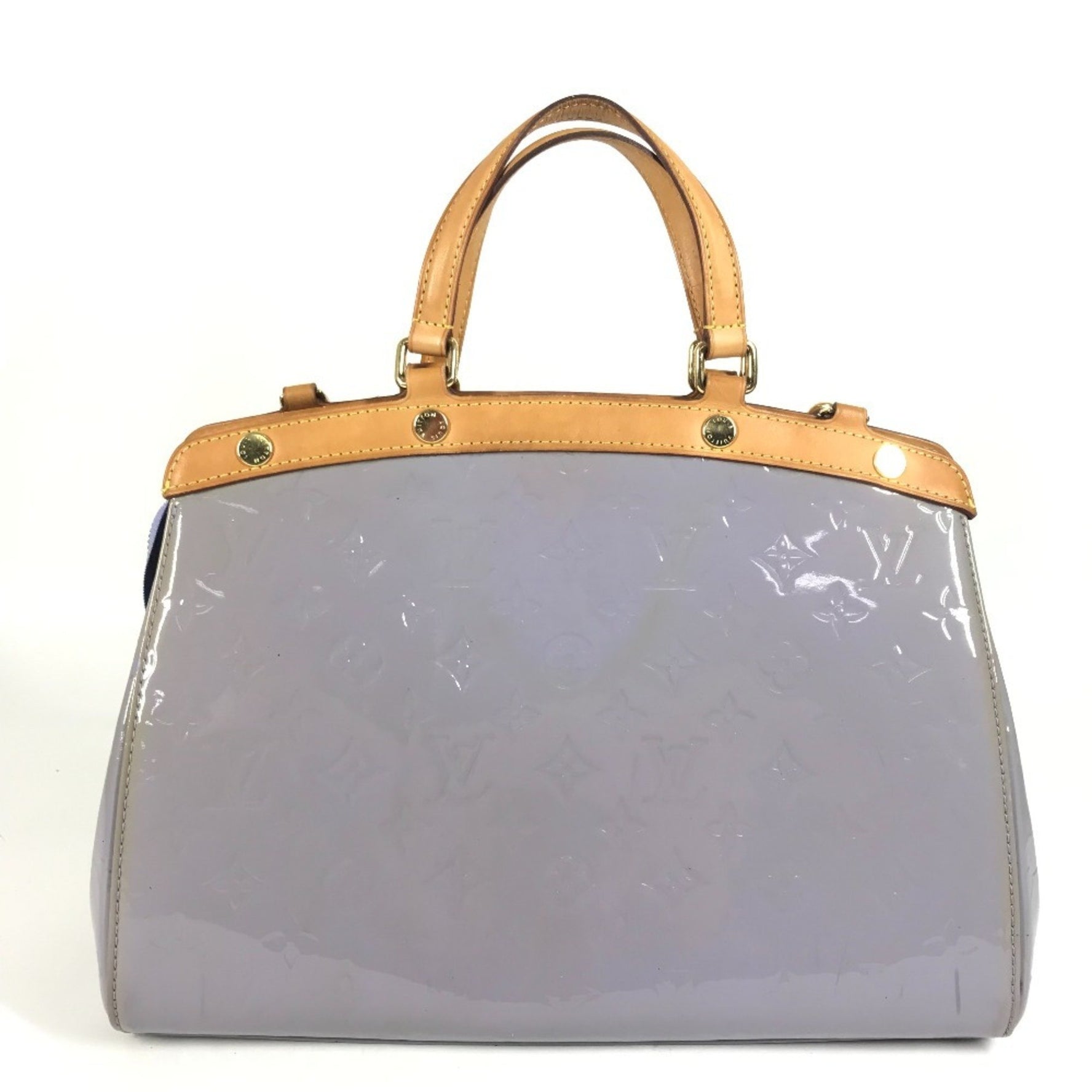 LOUIS VUITTON Monogram Vernis Blair MM Shoulder Bag, Tote Handbag, Canvas, Lilac Purple