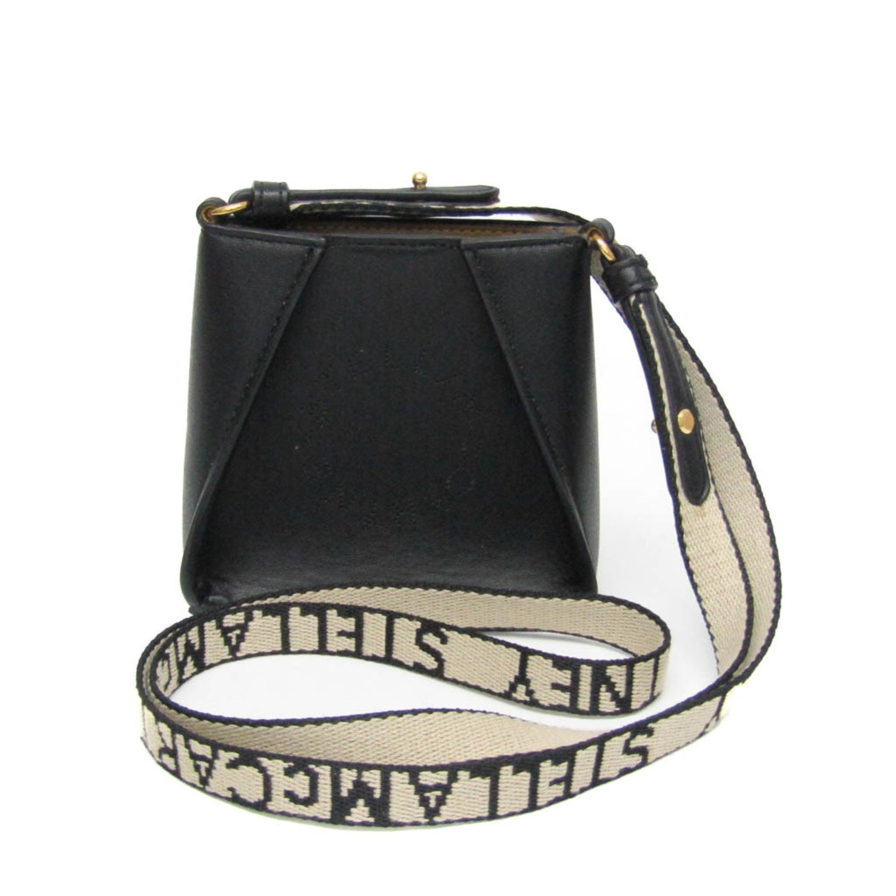Stella McCartney Mini Stella Logo Polyester,Elastane Shoulder Bag