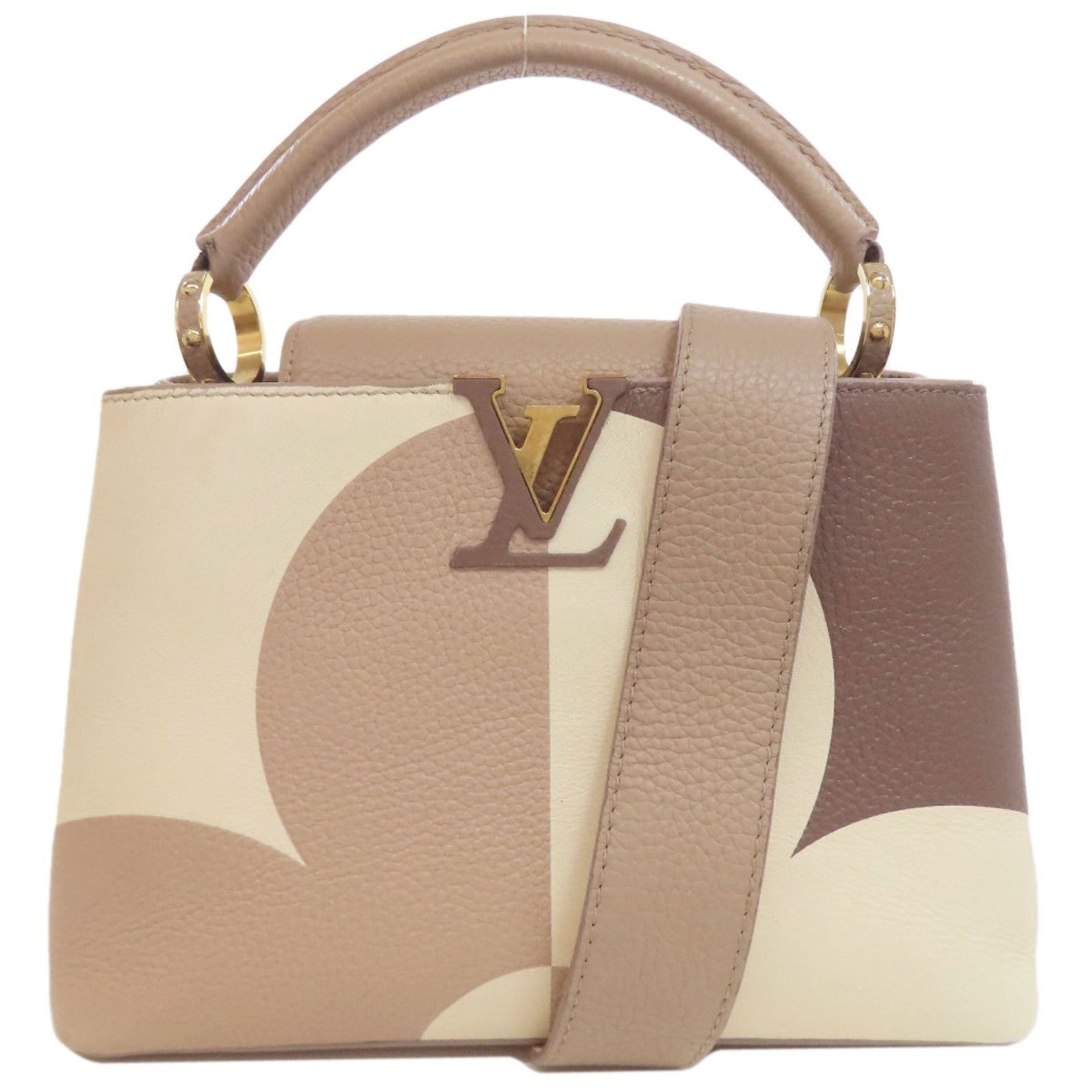 Louis Vuitton Capucines BB Handbag in Calfskin Leather