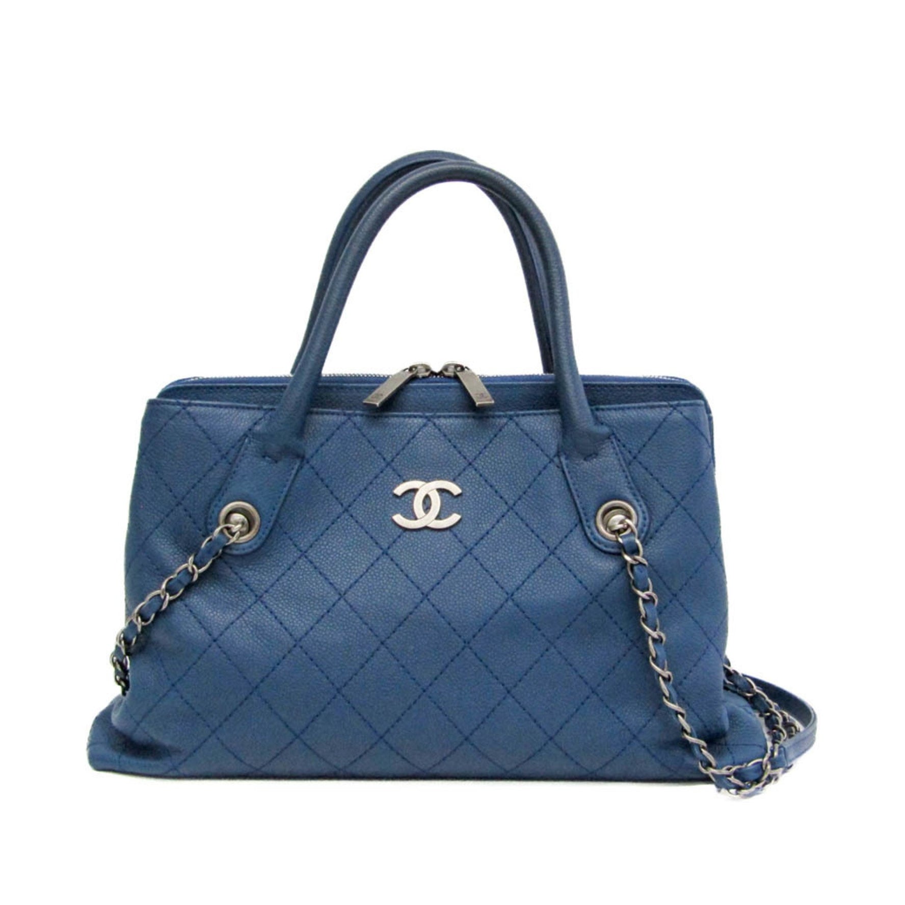 Chanel Wild Stitch Grained Calfskin Handbag,Shoulder Bag