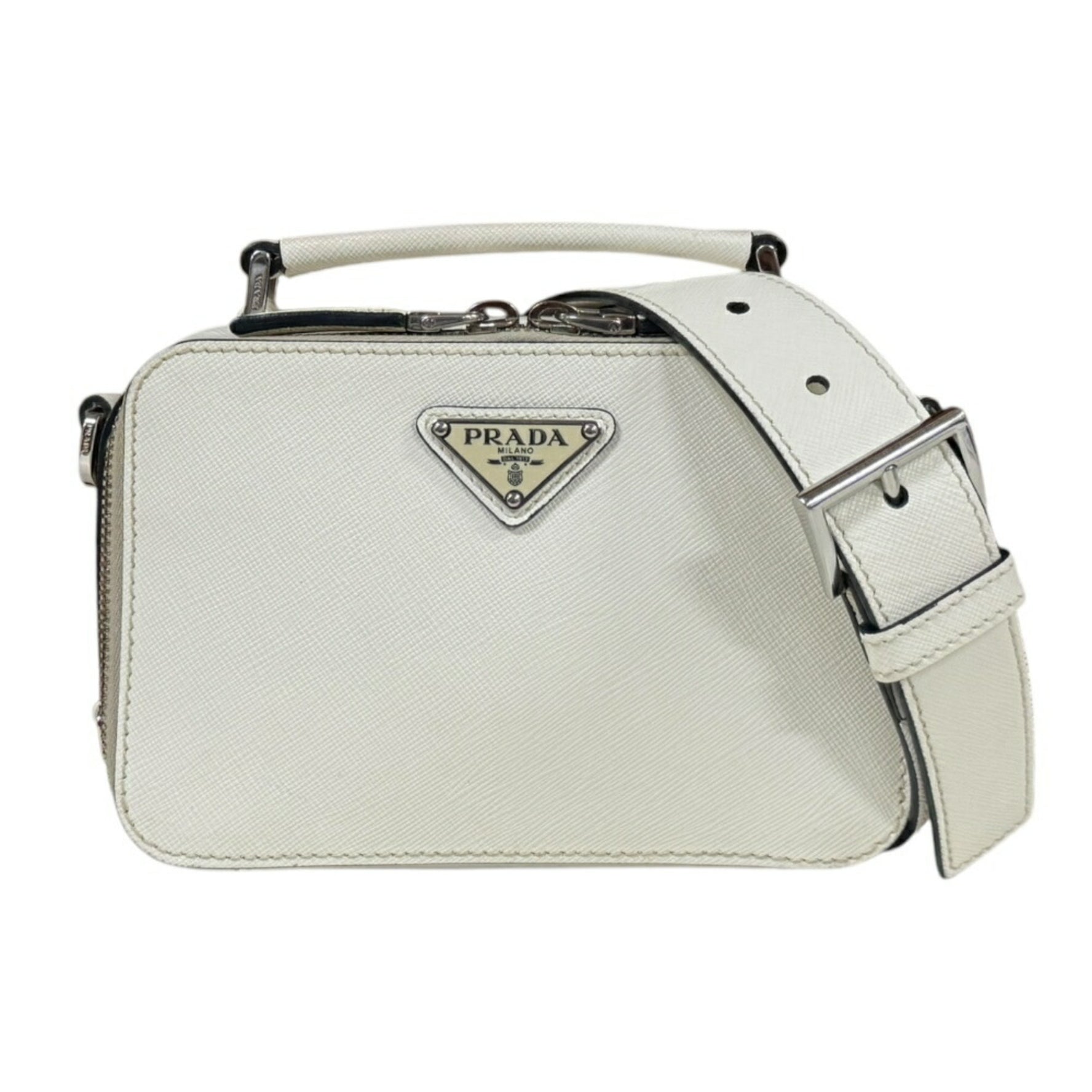 Prada Saffiano Shoulder Bag Leather