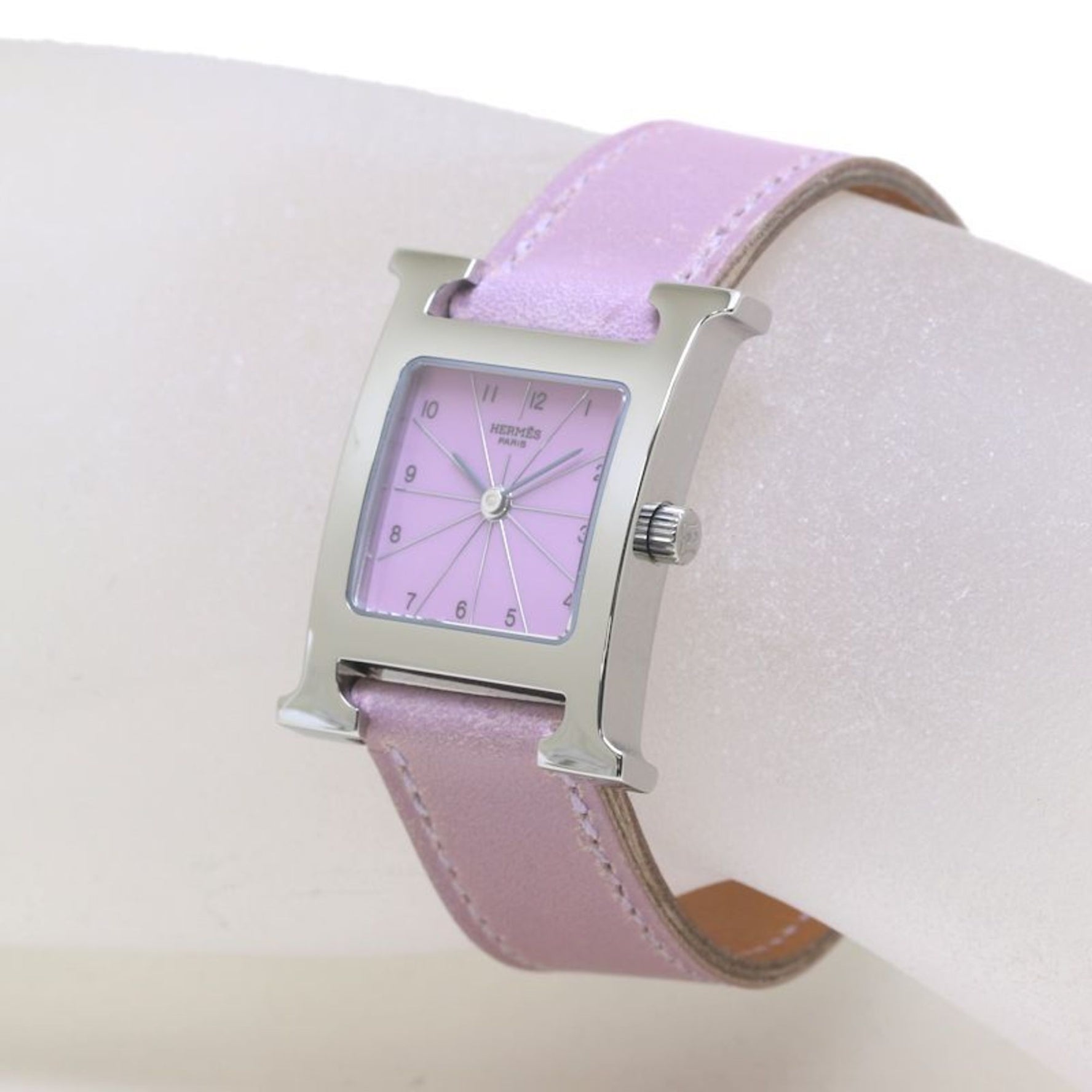 HERMES H Watch NMV Stainless Steel
