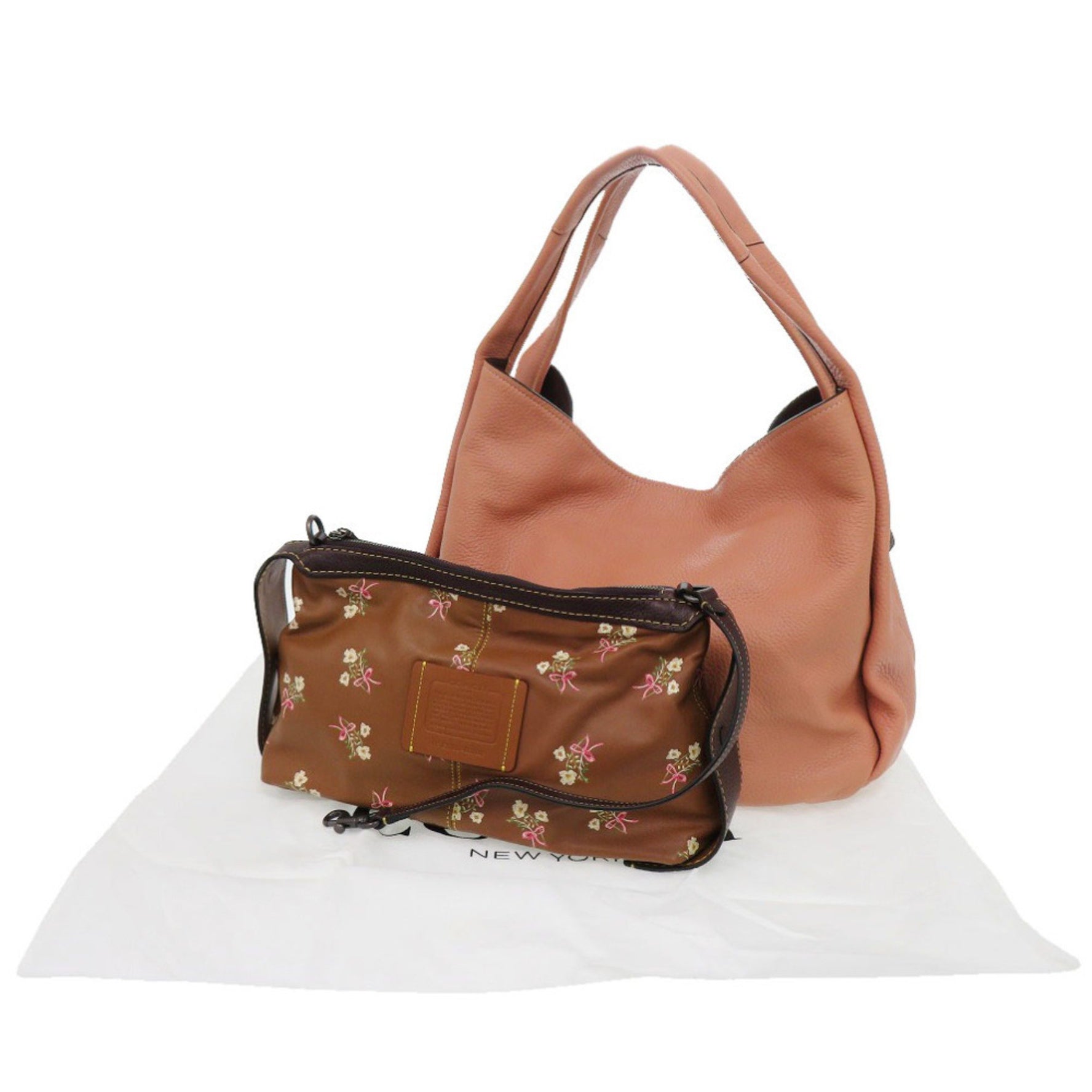 Coach Bandit Hobo Leather Tote Bag 0728