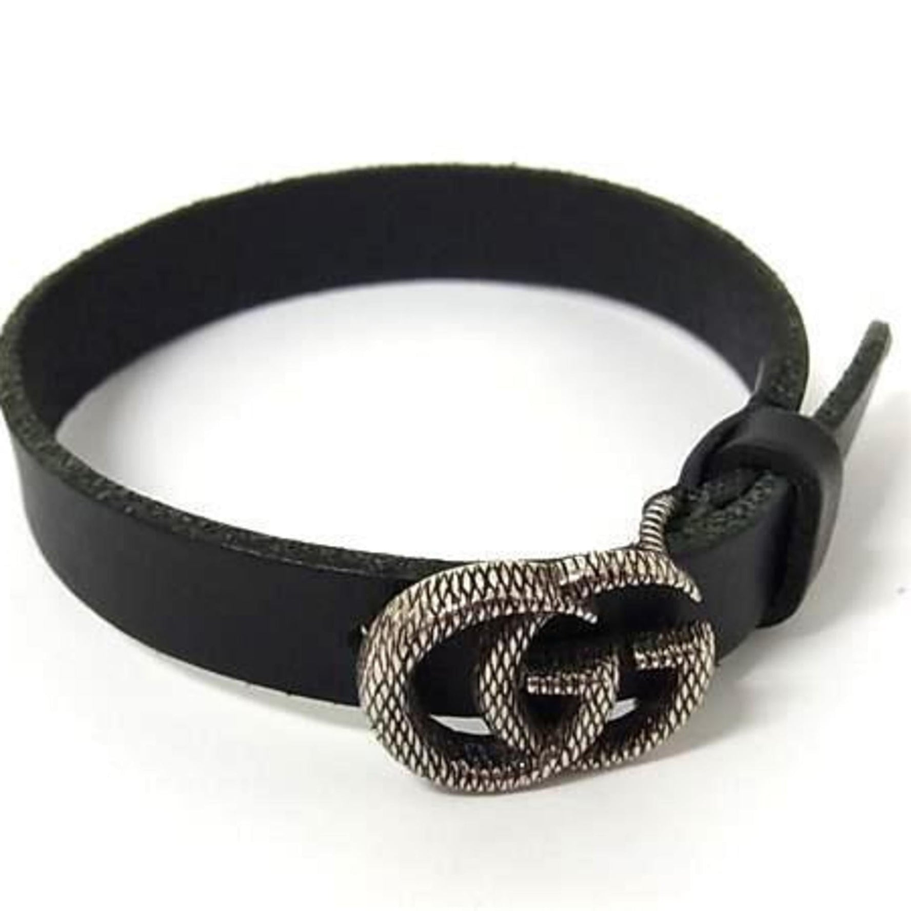 GUCCI GG Marmont Bracelet in Leather