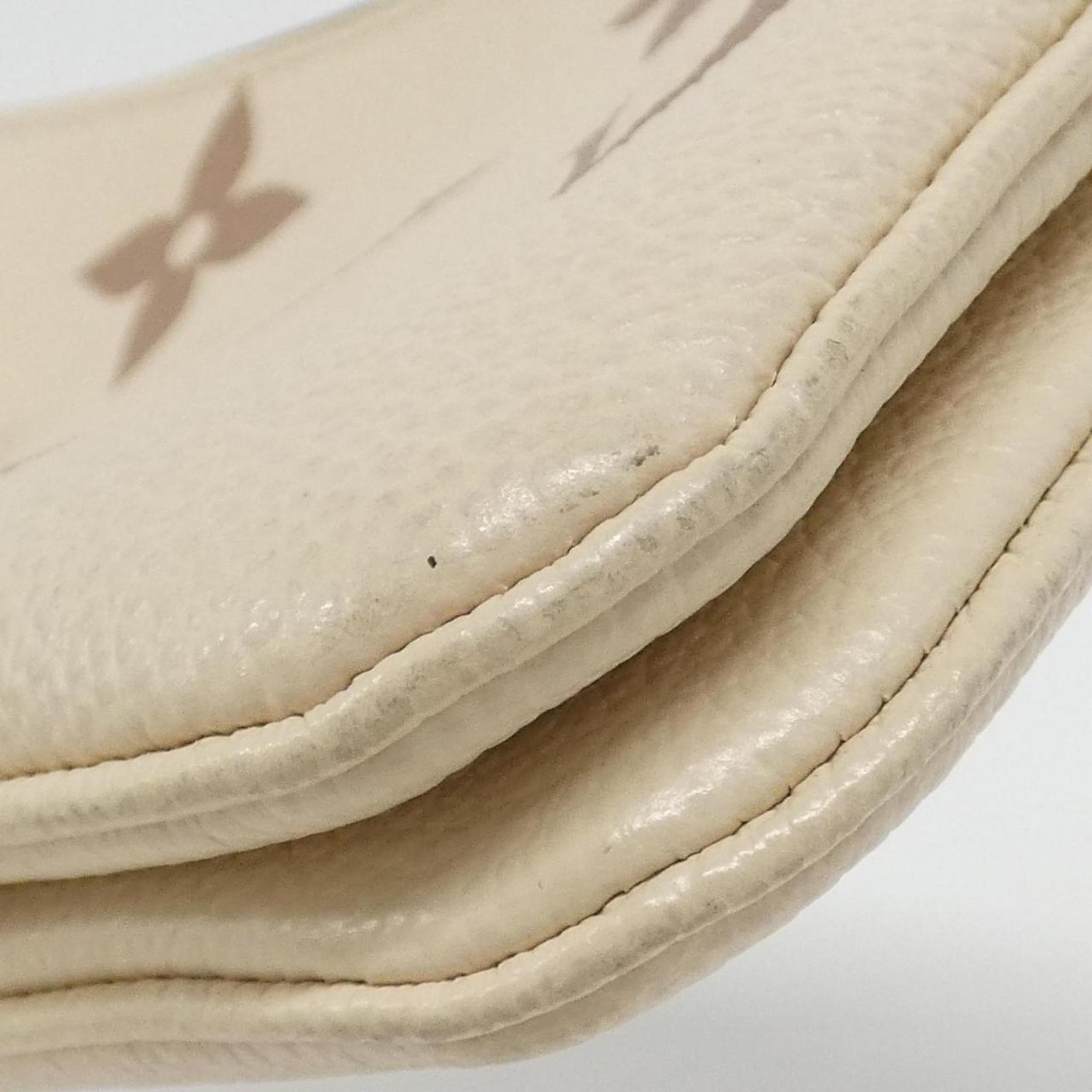 Louis Vuitton Bicolor Monogram Empreinte Pochette Double Zip Shoulder Bag