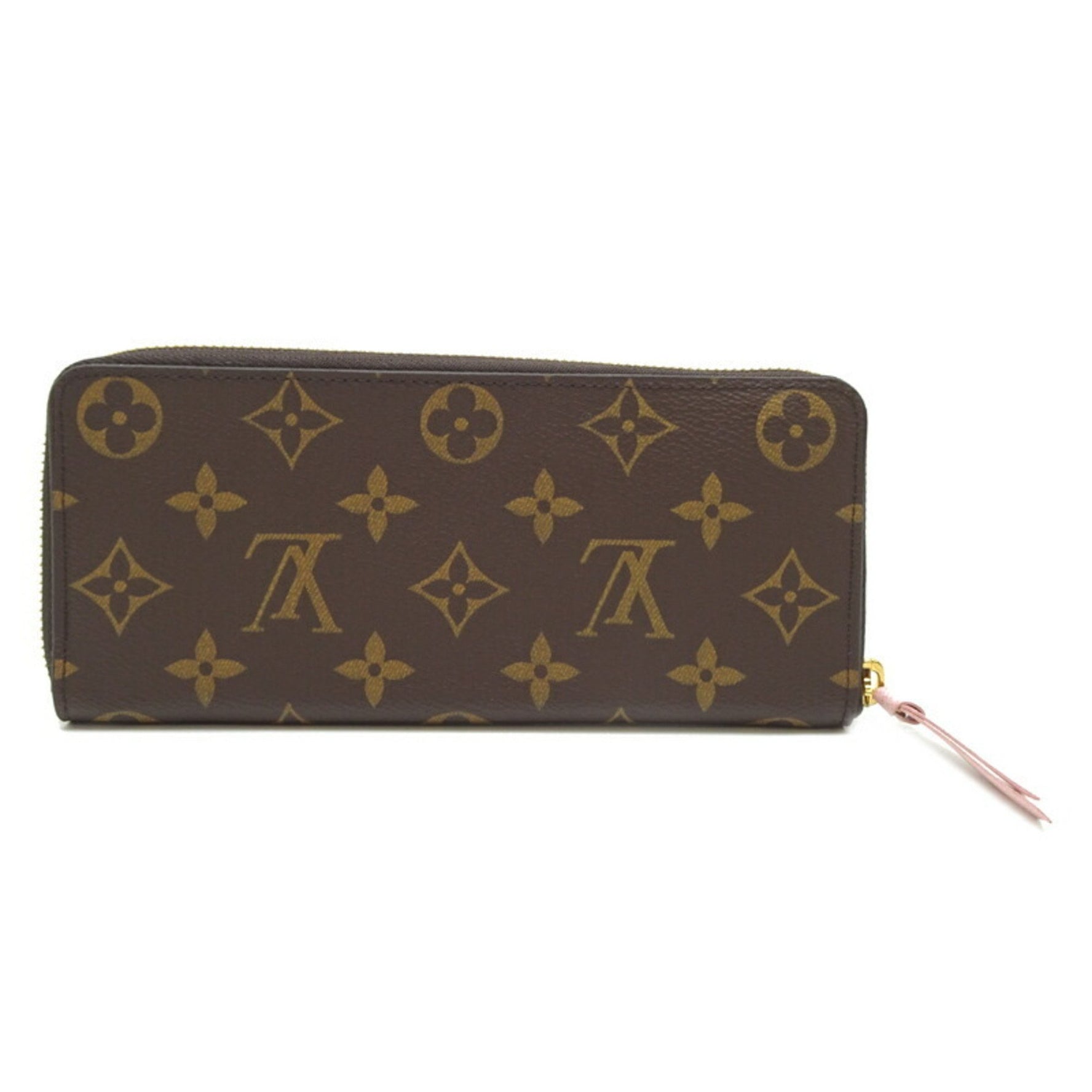 Louis Vuitton Portefeuille Clemence Long Wallet Monogram Rose Ballerine