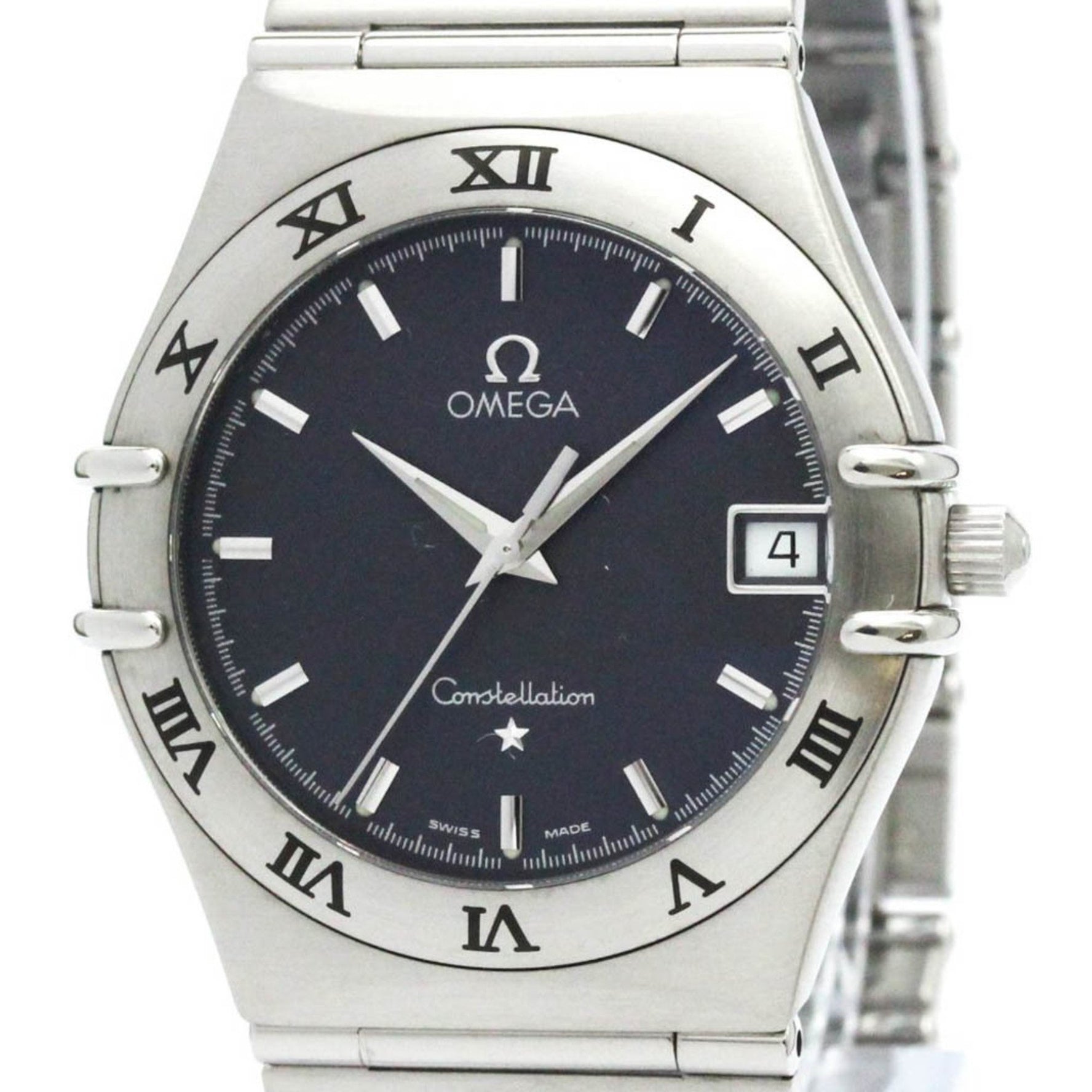 Polished OMEGA Constellation Stainless Steel Quartz Watch 1512.40