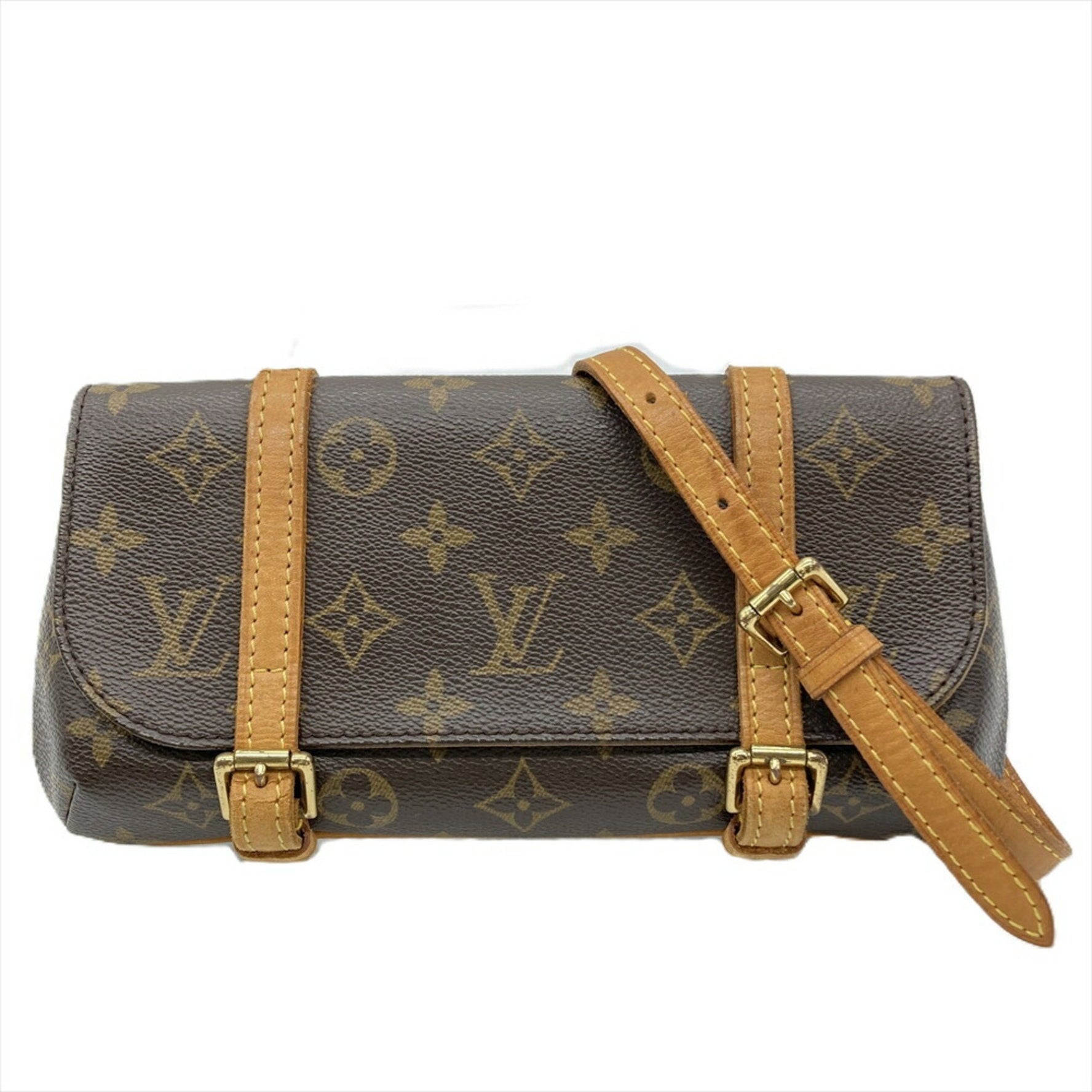 Louis Vuitton Pochette Marel Shoulder Bag Monogram Canvas