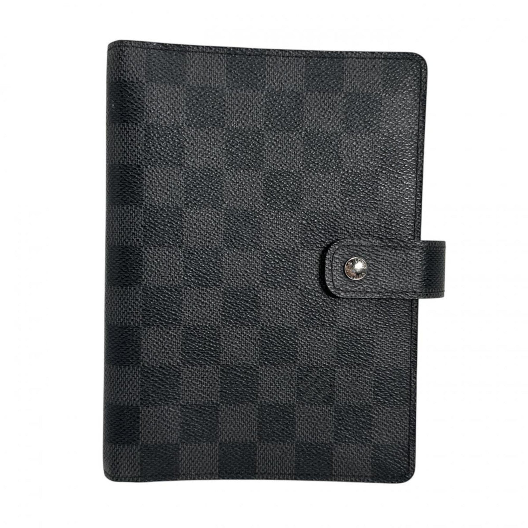 Louis Vuitton Planner Cover System Damier Graphite Agenda MM Canvas Black x Gray