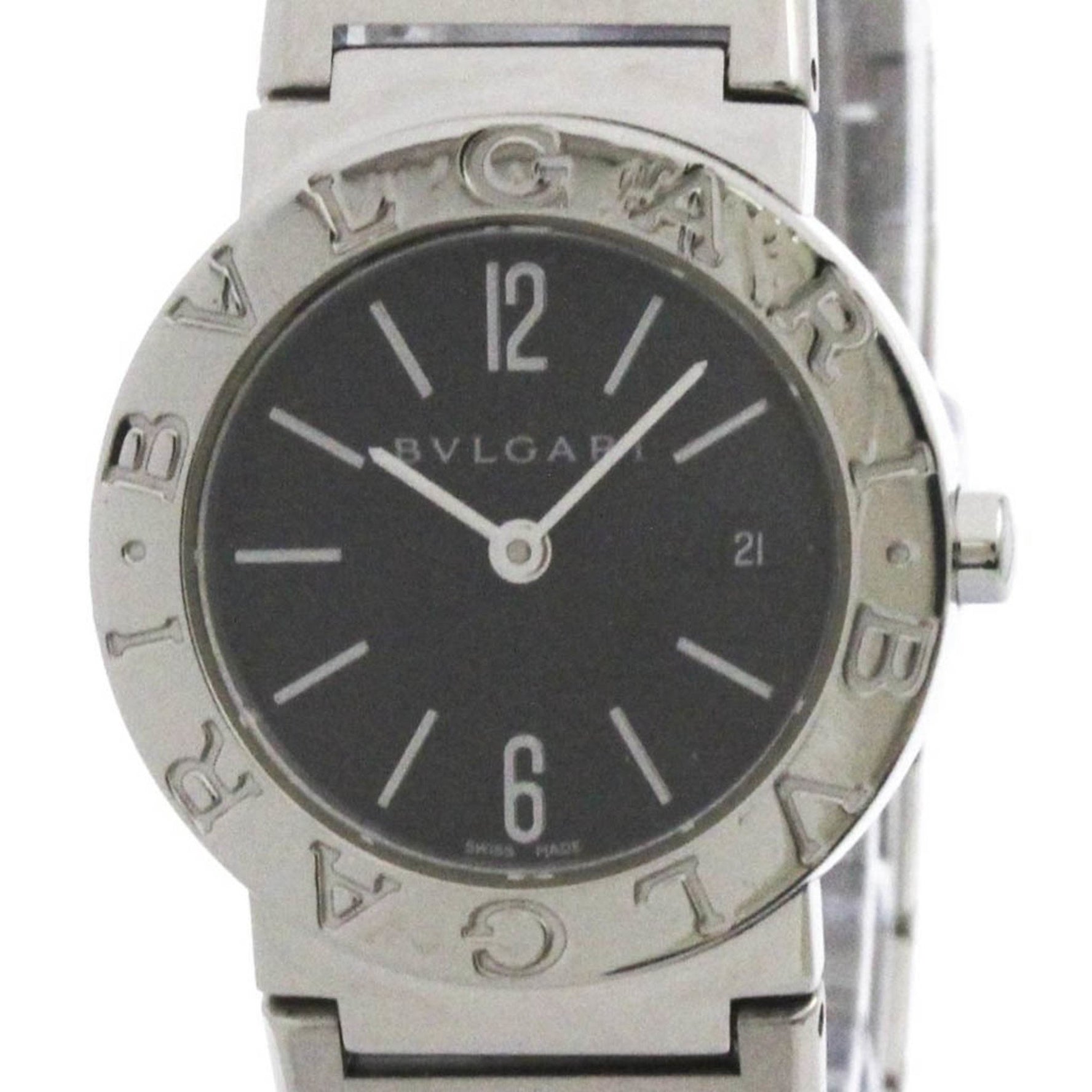 BVLGARI BVLGARI-BVLGARI Steel Quartz Ladies Watch Polished