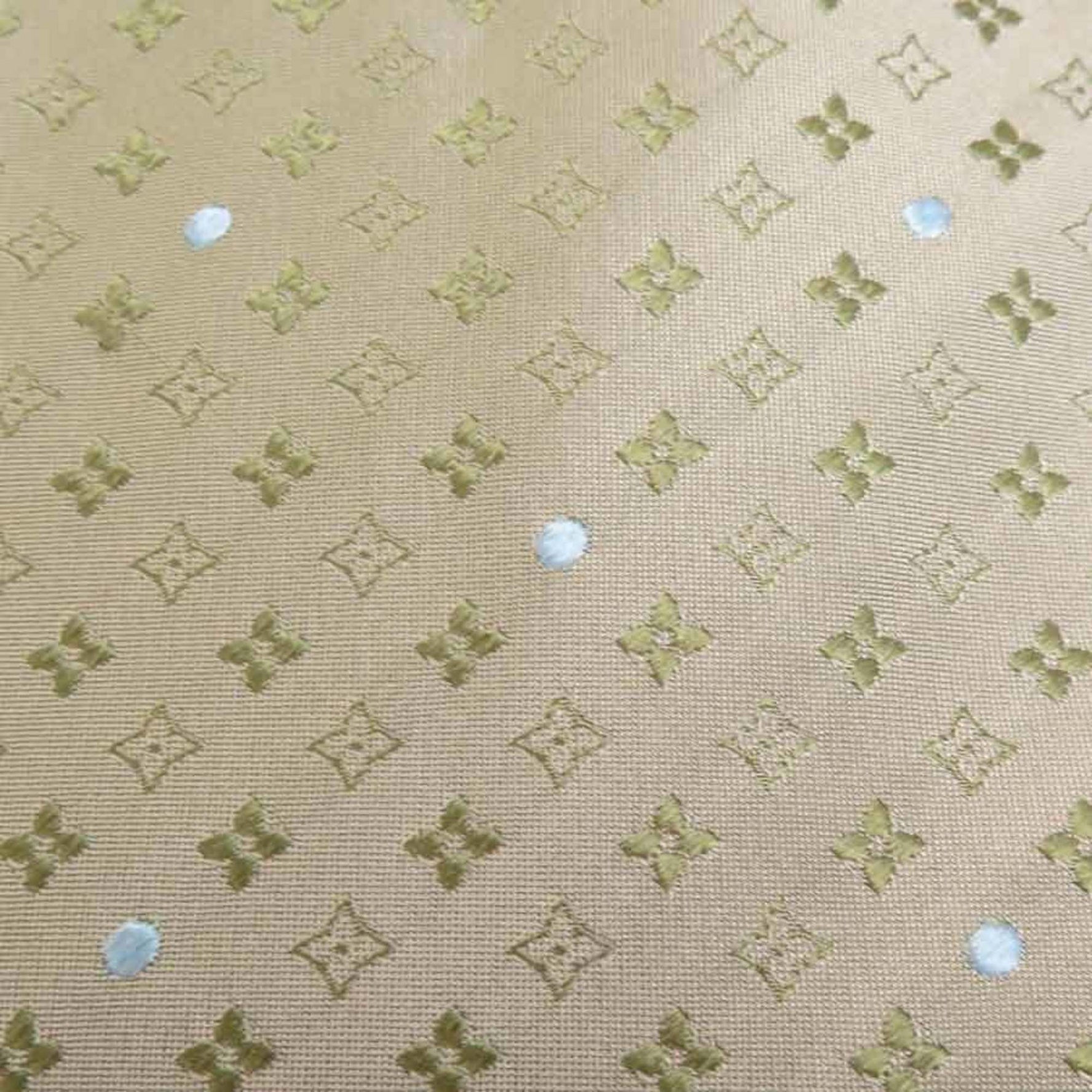 Louis Vuitton Silk Khaki Brown Necktie for Men h30936g