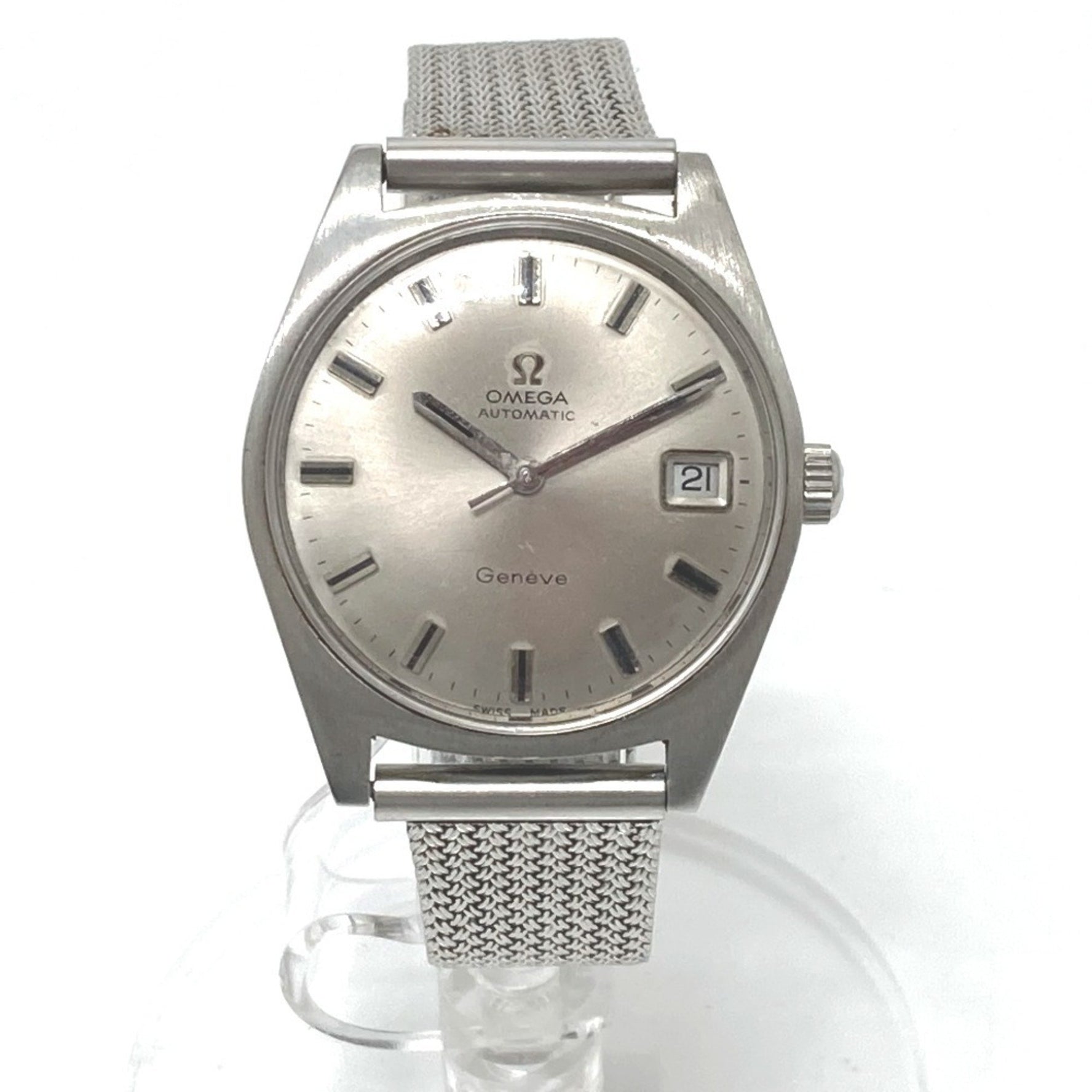 OMEGA Geneva Date Automatic Watch Stainless Steel
