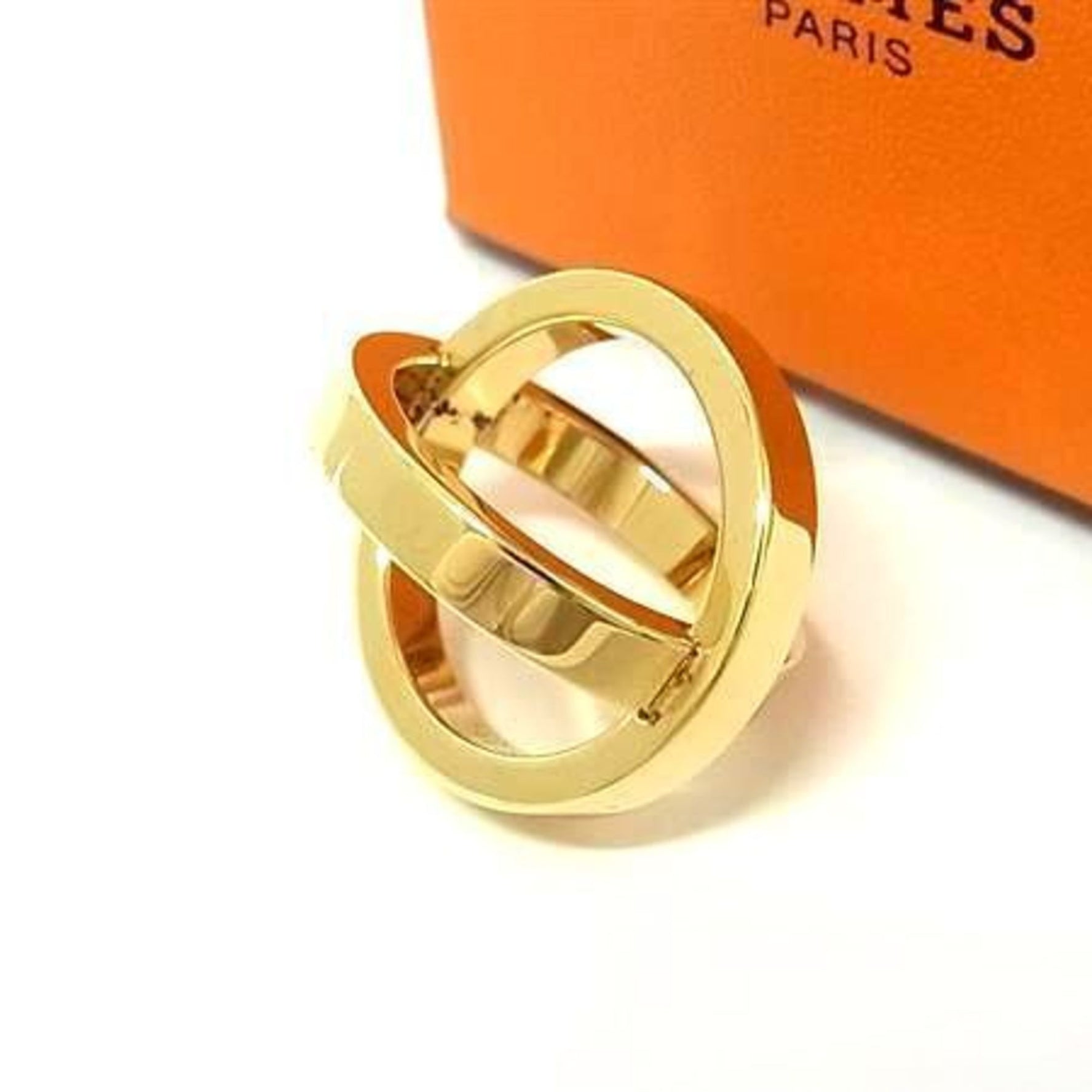 HERMES Cosmos Scarf Ring - Metal