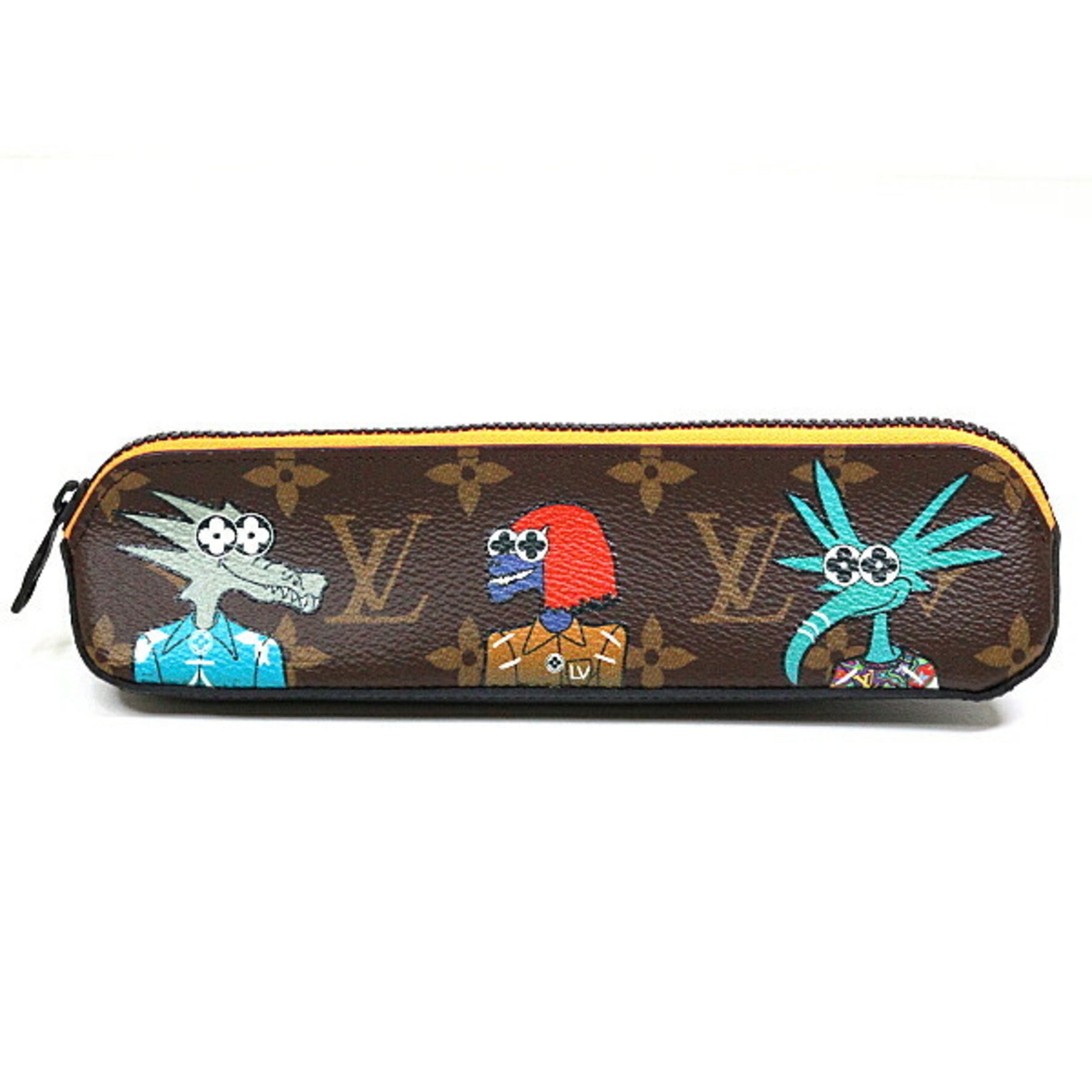 Louis Vuitton Truss Elisabeth GI0580 Pencil Case, Monogram