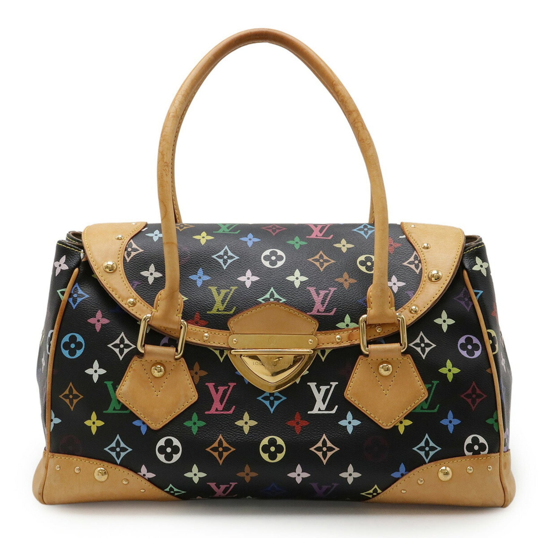 Louis Vuitton Monogram Multicolore Beverly GM Shoulder Bag in Noir and Black