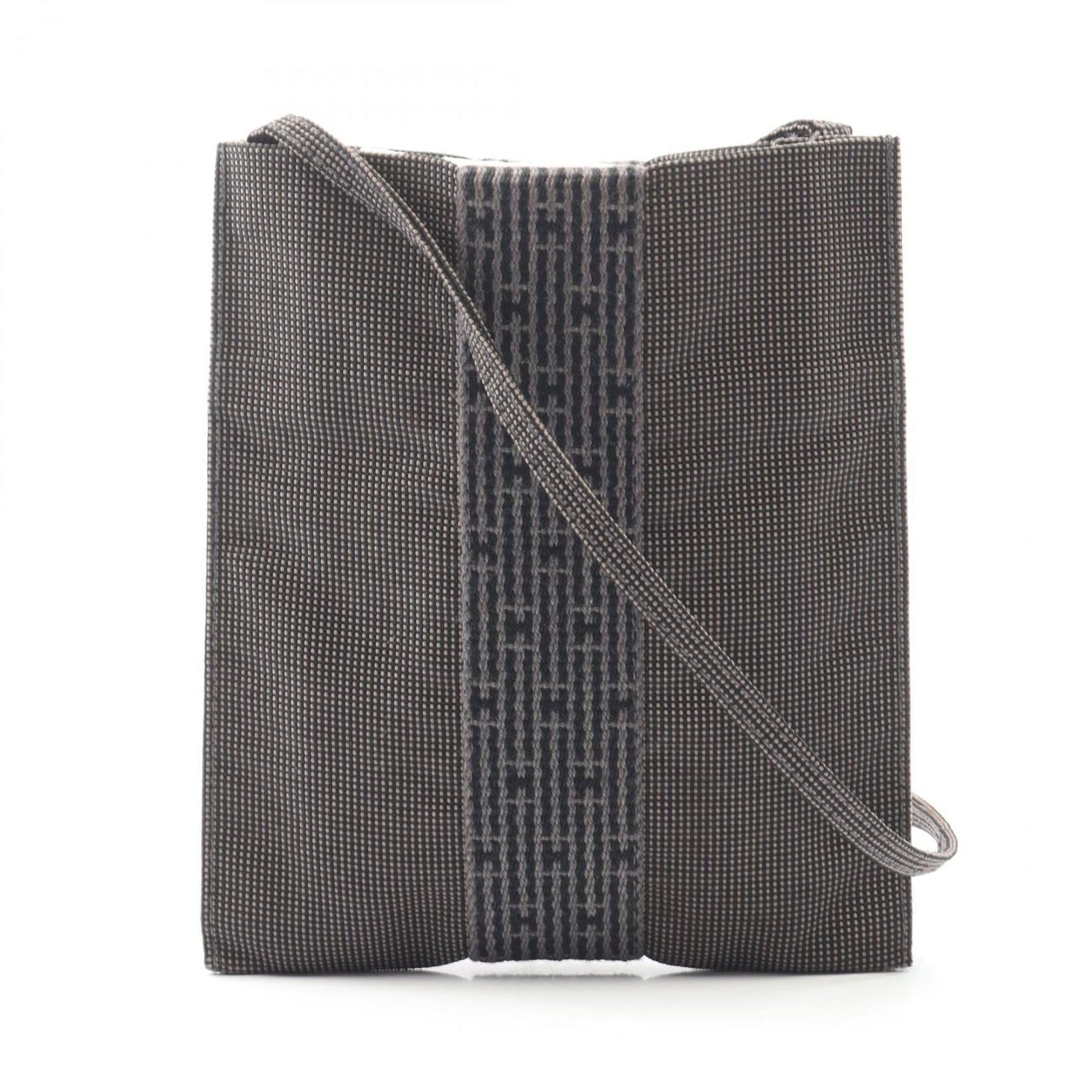 Hermes Hermès Air Line Pochette Shoulder Bag, Canvas/Nylon Canvas