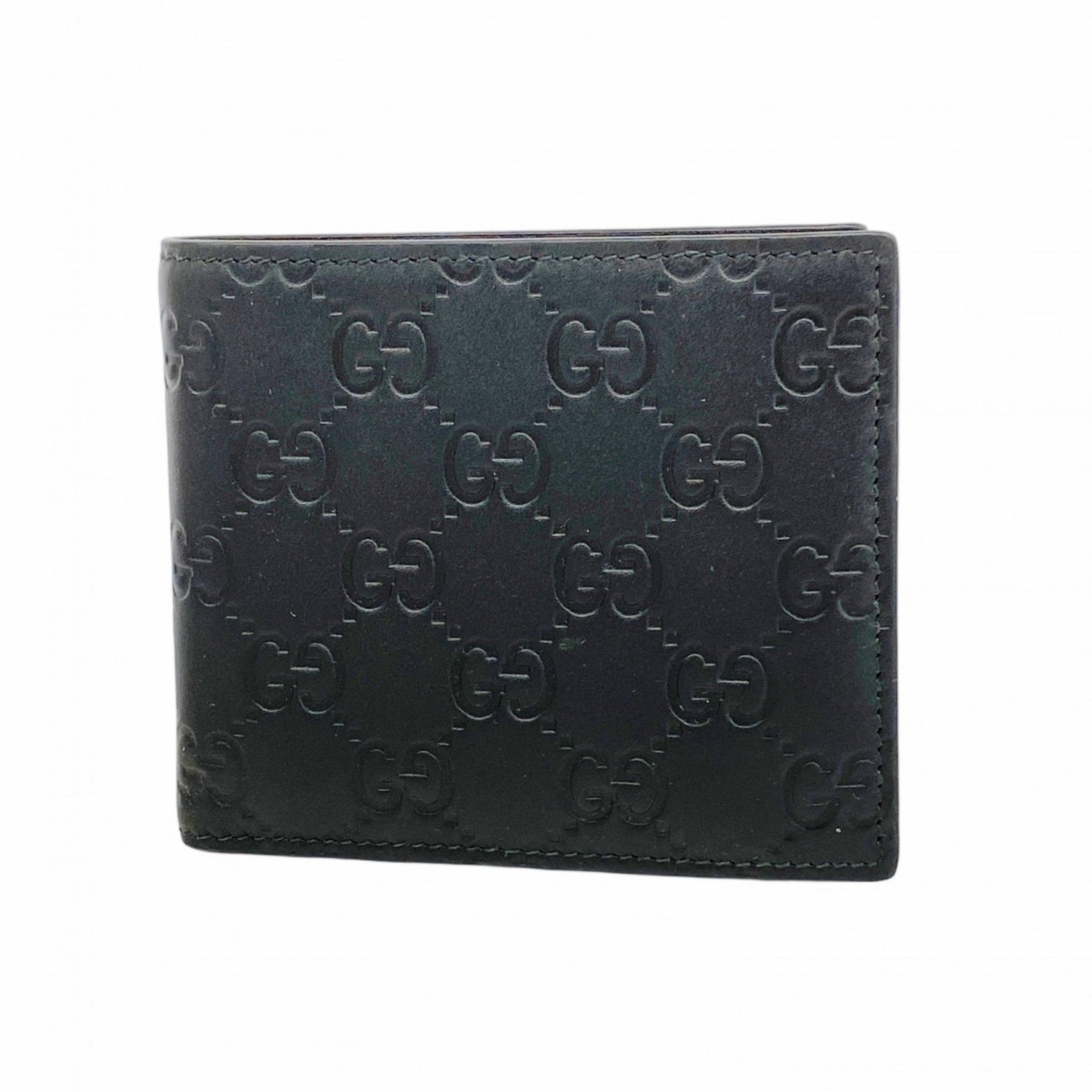 Gucci wallet Guccissima leather
