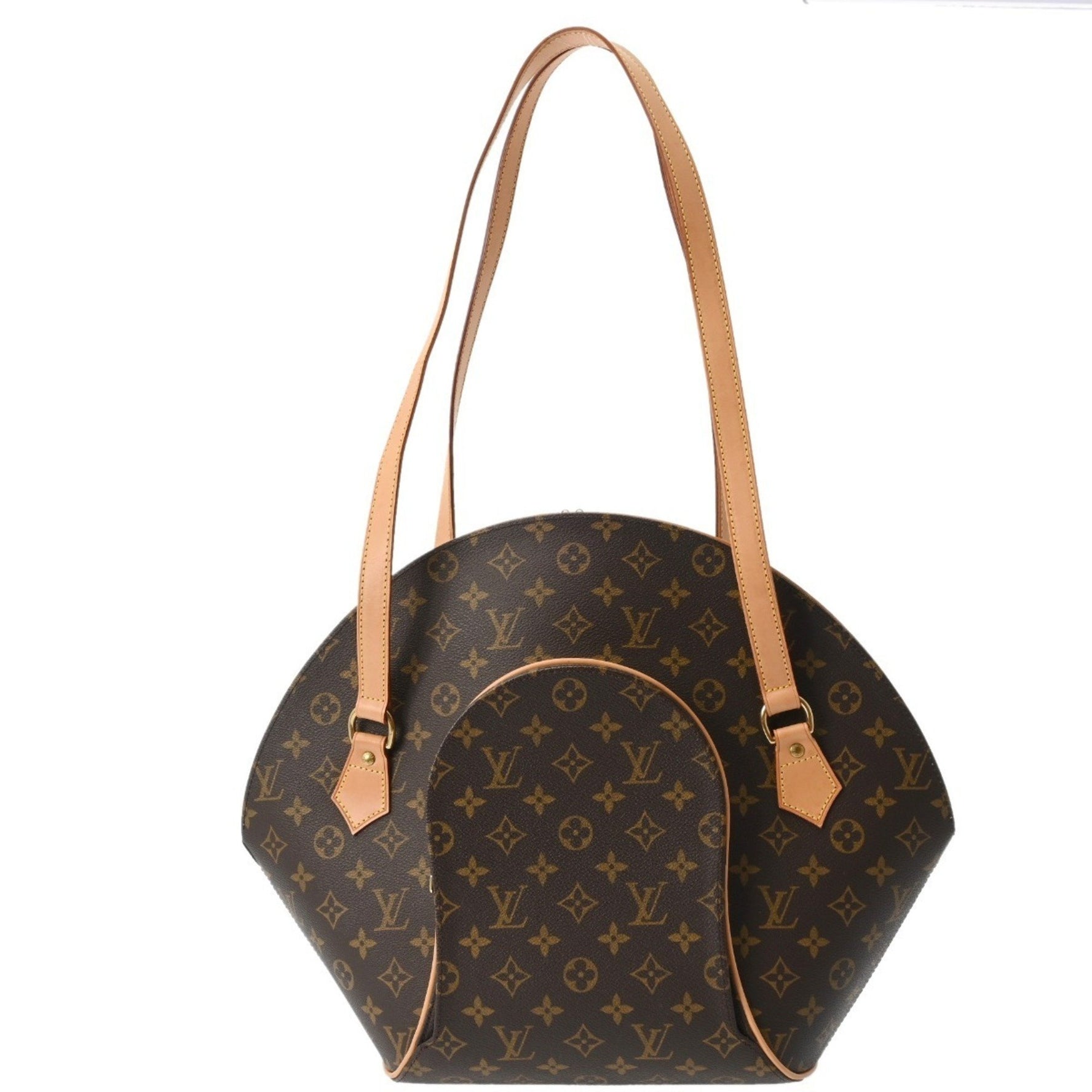Louis Vuitton Monogram Ellipse Shopping Brown Canvas Shoulder Bag