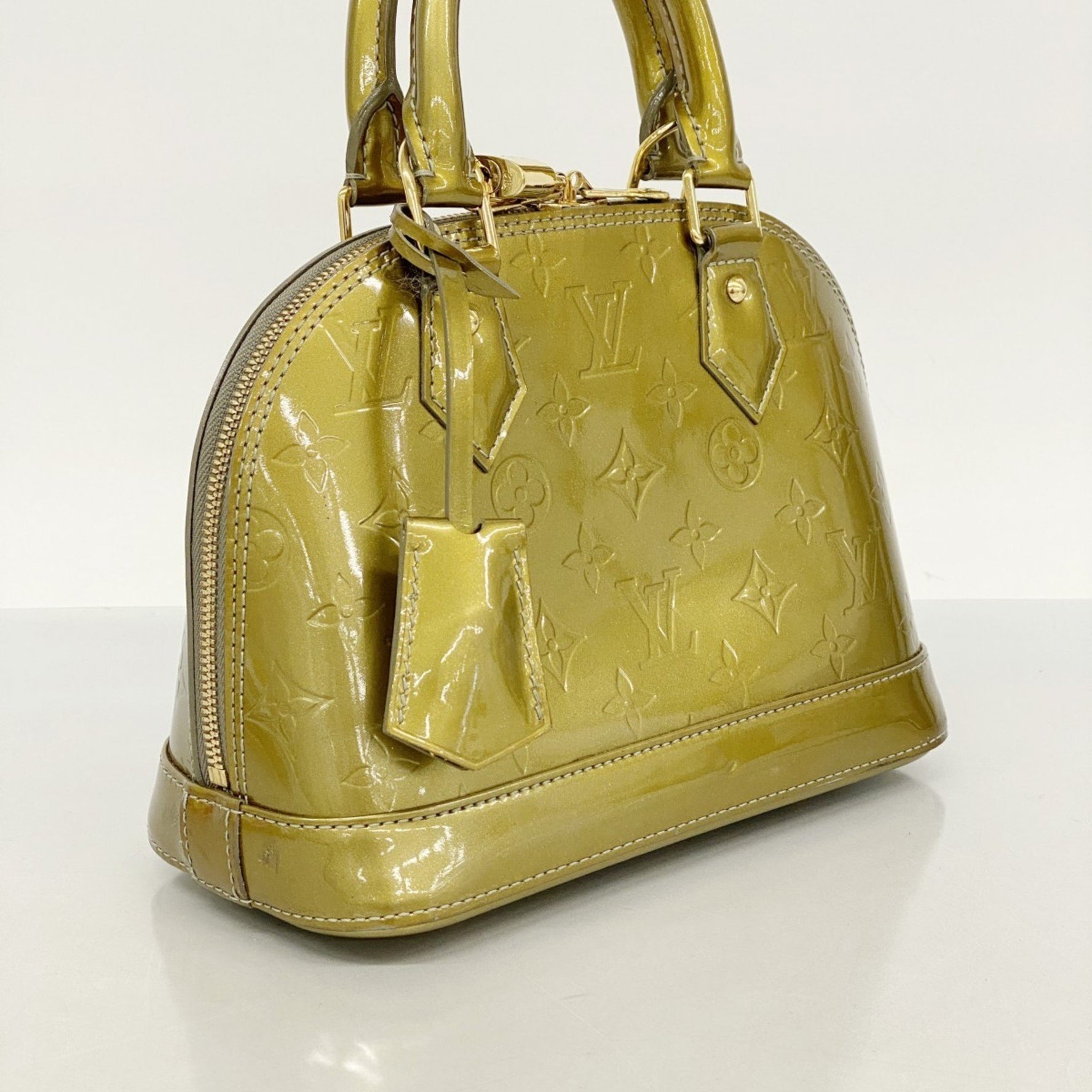 Louis Vuitton Vernis Alma BB Handbag Griart Deco Bag