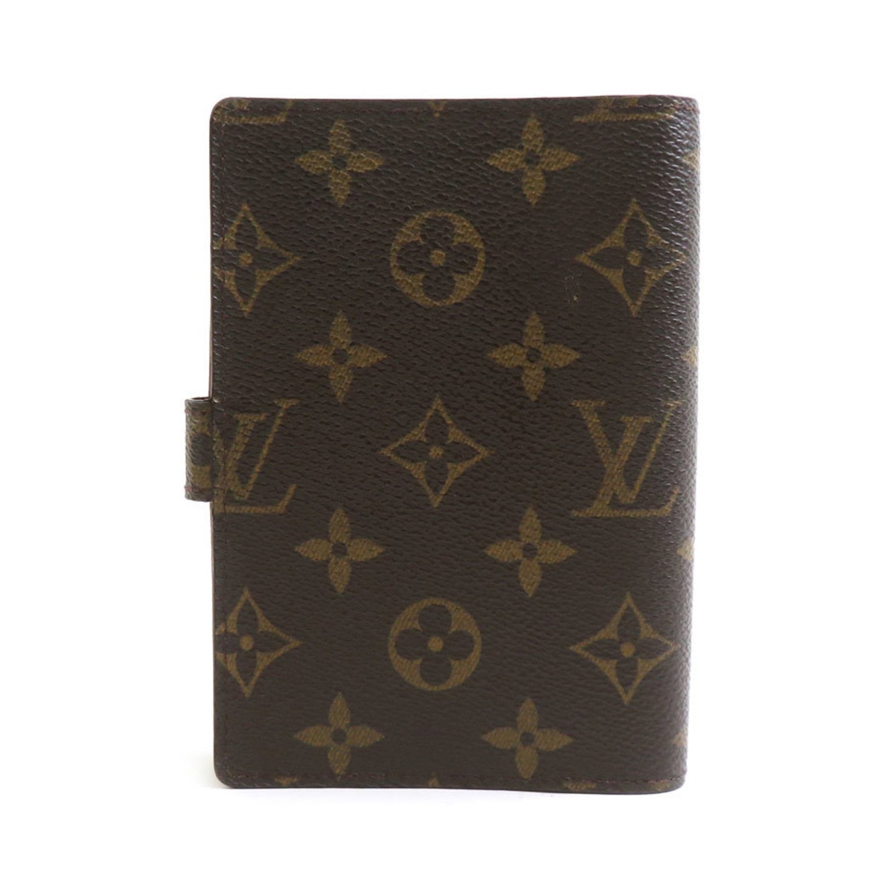 Louis Vuitton Notebook Cover Monogram Agenda PM Canvas Gold Men's