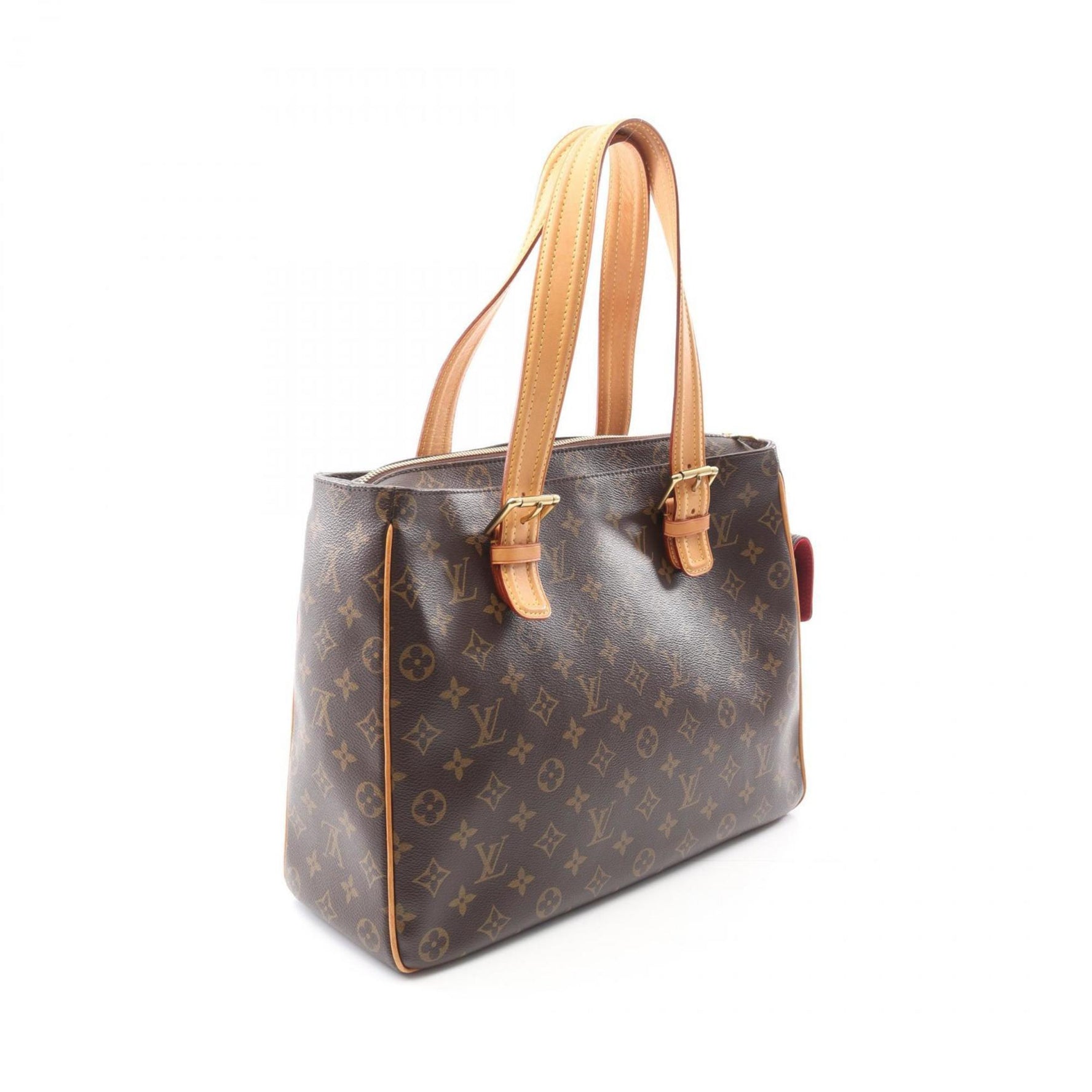 Louis Vuitton Multiplicite Handbag, Coated Canvas and Leather, Monogram, Brown