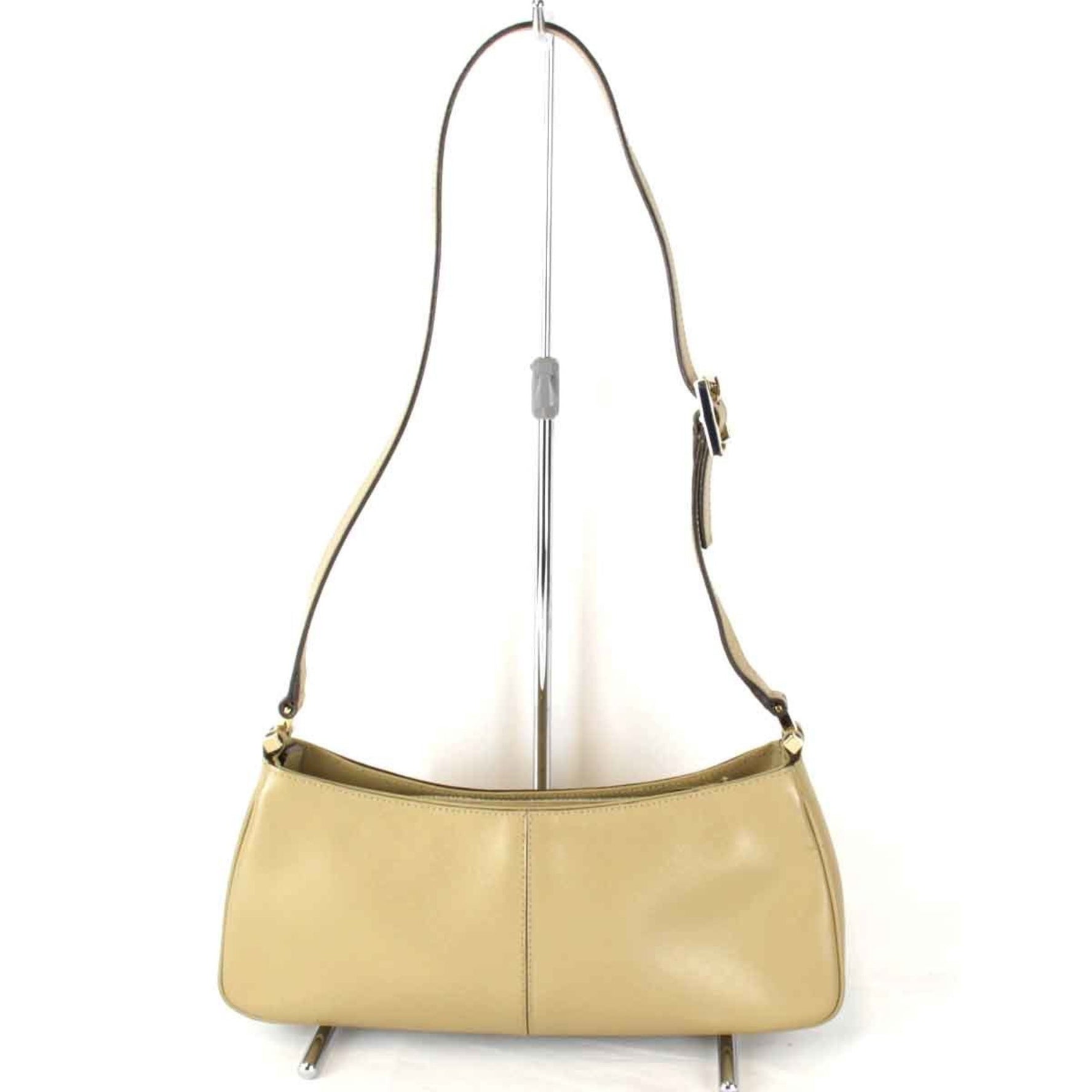 GUCCI Micro GG 001.4152 Shoulder Bag Leather