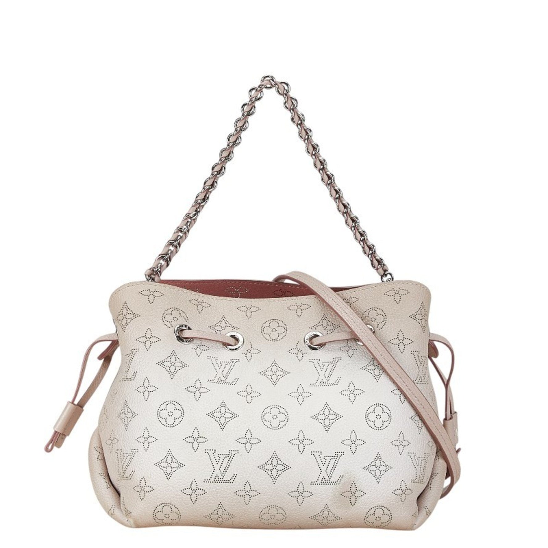 Louis Vuitton Monogram Mahina Bella Handbag Shoulder Bag Leather