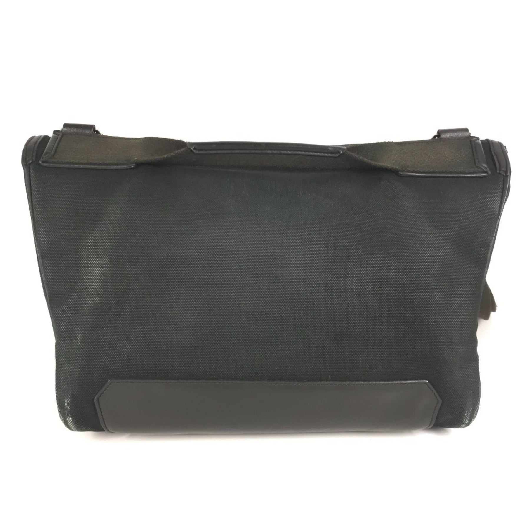 HERMES Allertoire messenger bag, crossbody flap shoulder leather and canvas, men's khaki