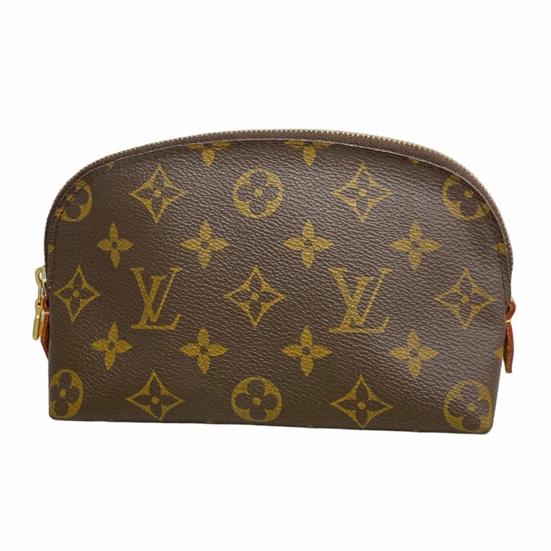 Louis Vuitton Monogram Pochette Tick PM M47515 Brown Women's Pouch