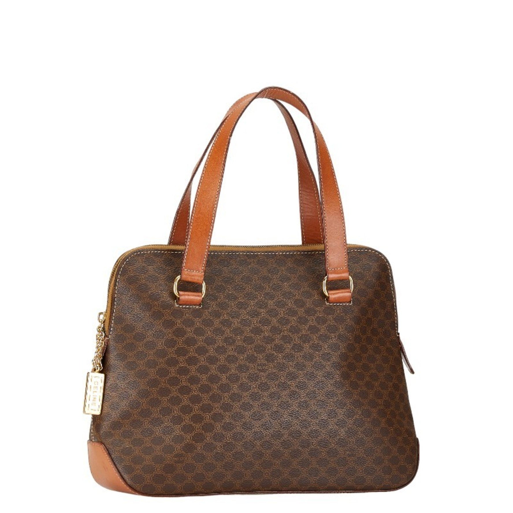 Celine Macadam Tote Bag, Leather