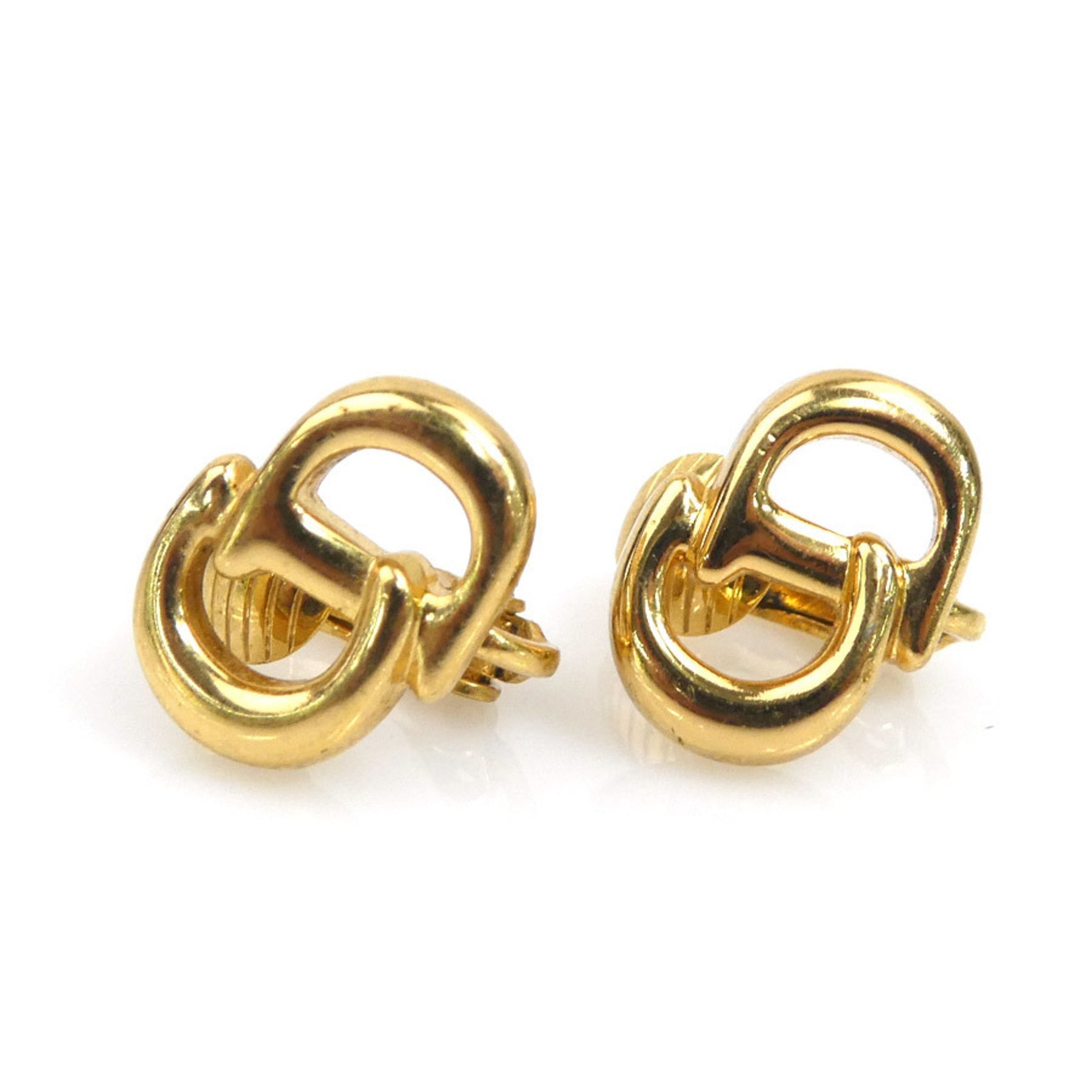 Christian Dior Metal Earrings